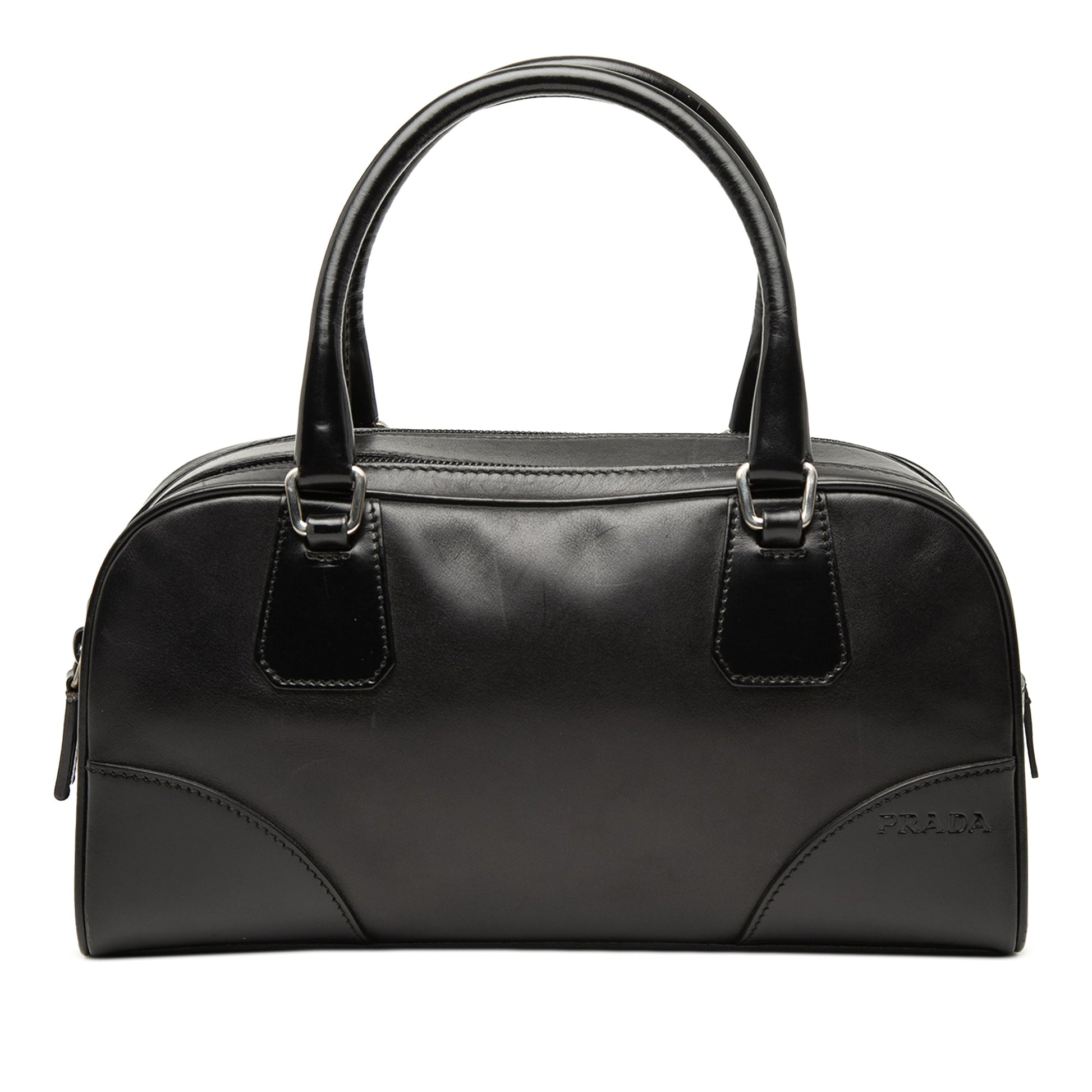 Prada Soft Calf Bowling Bag
