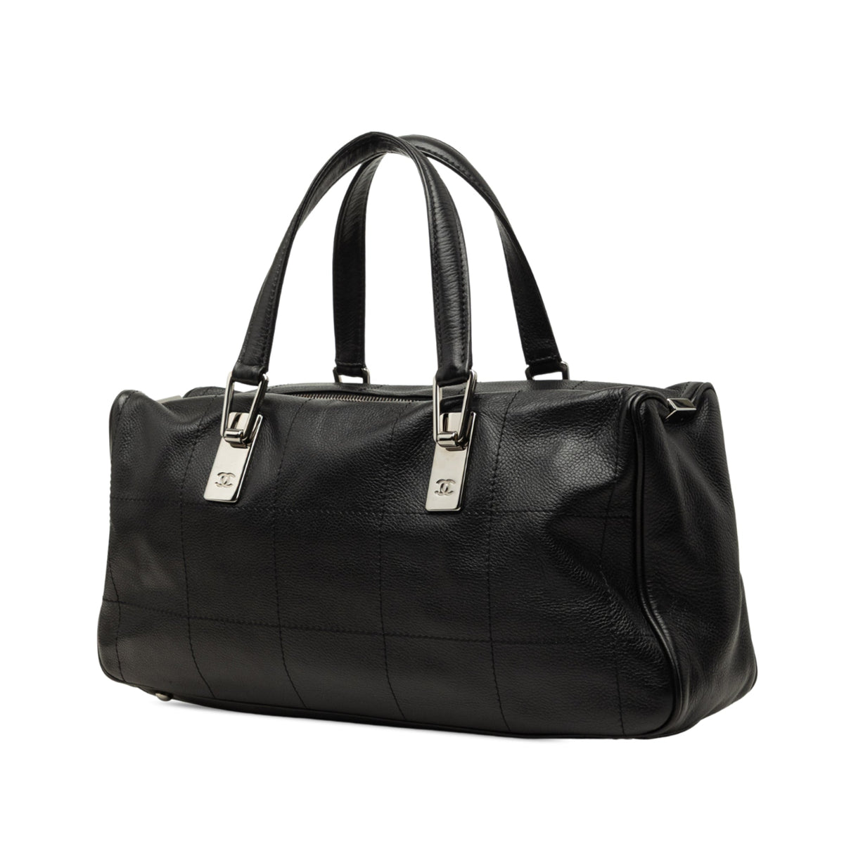 Chanel CC Caviar Square Stitch Handbag