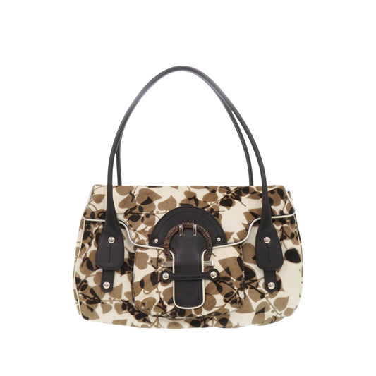 Ferragamo Pony Haird Shoulder Bag