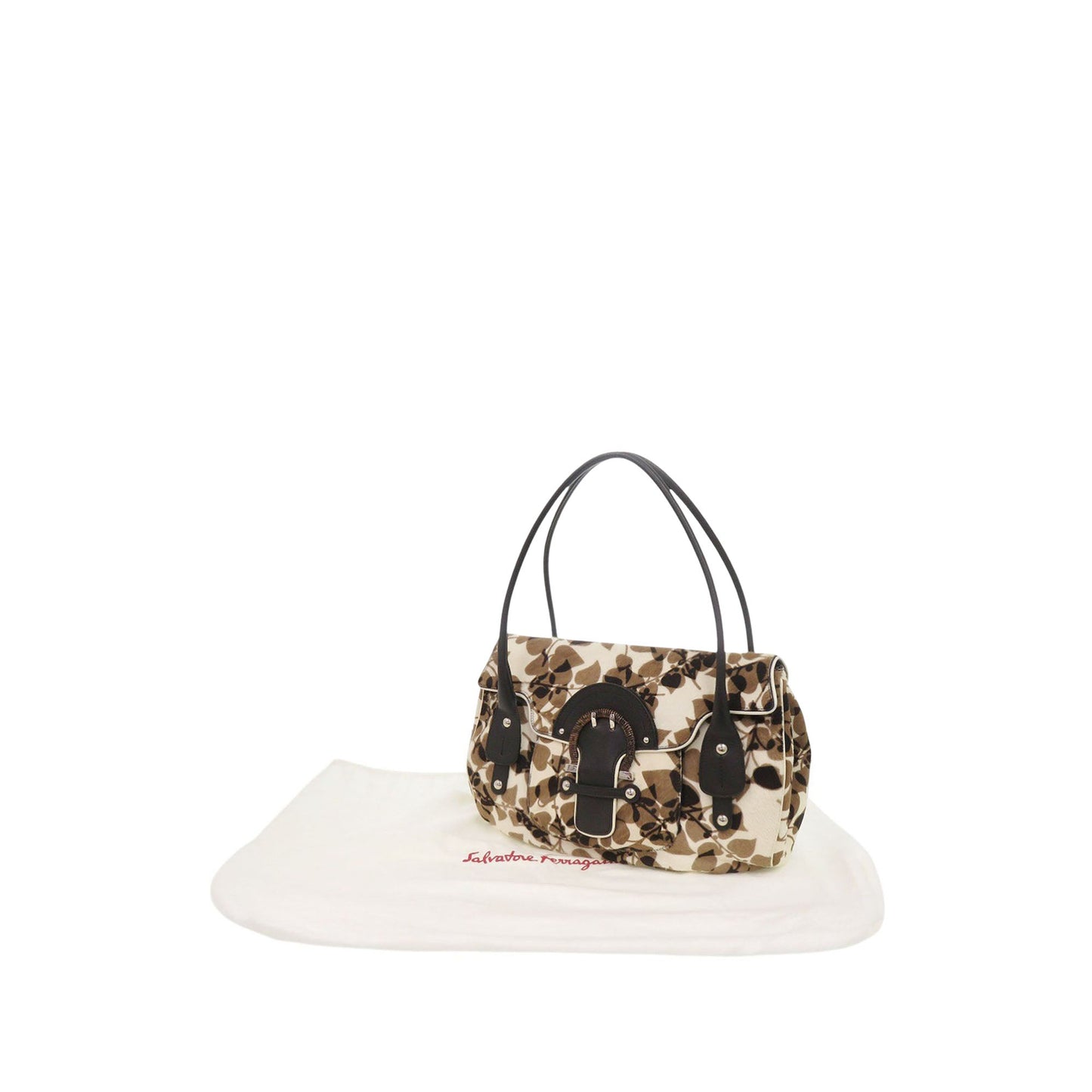 Ferragamo Pony Haird Shoulder Bag