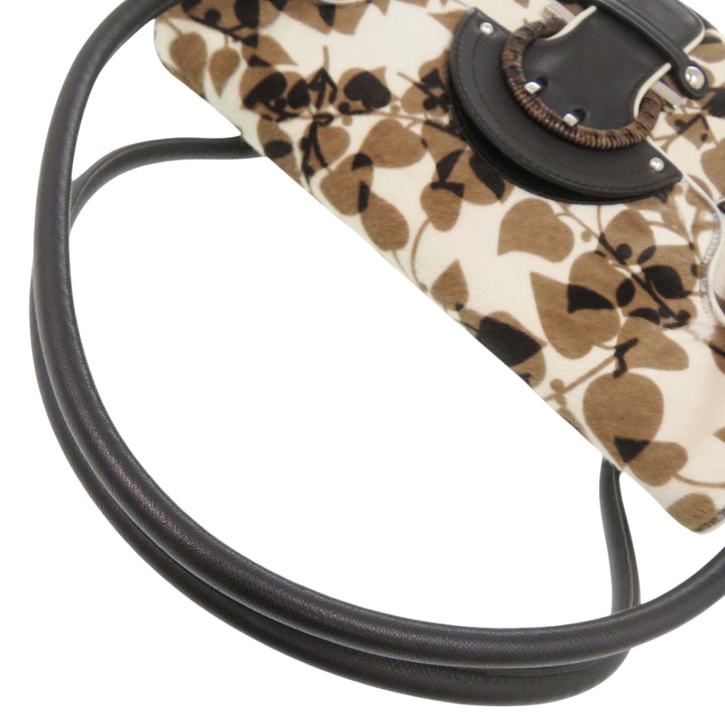 Ferragamo Pony Haird Shoulder Bag
