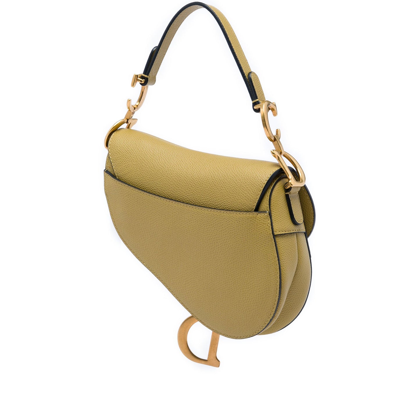 Dior Mini Grained Calfskin Saddle Bag