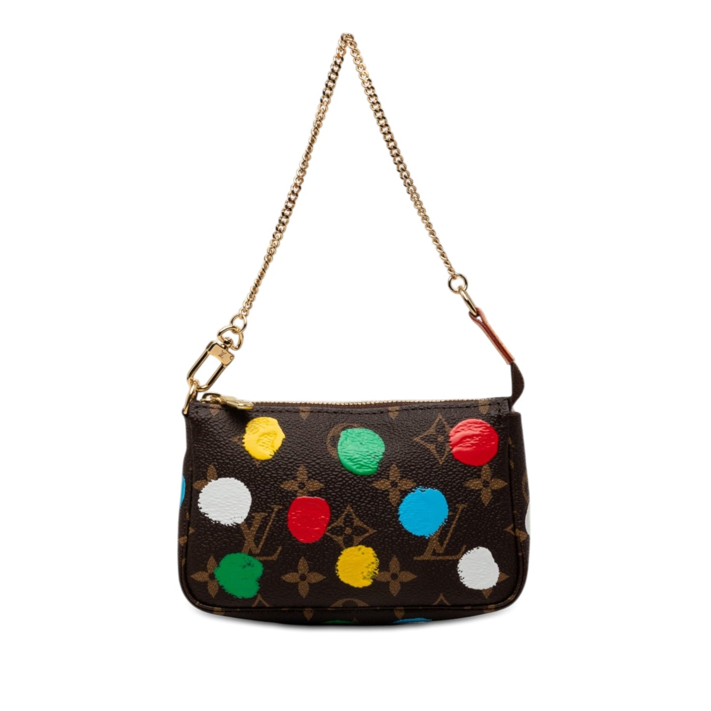 Louis Vuitton Yayoi Kusama Monogram Painted Dots Mini Pochette Accessoires