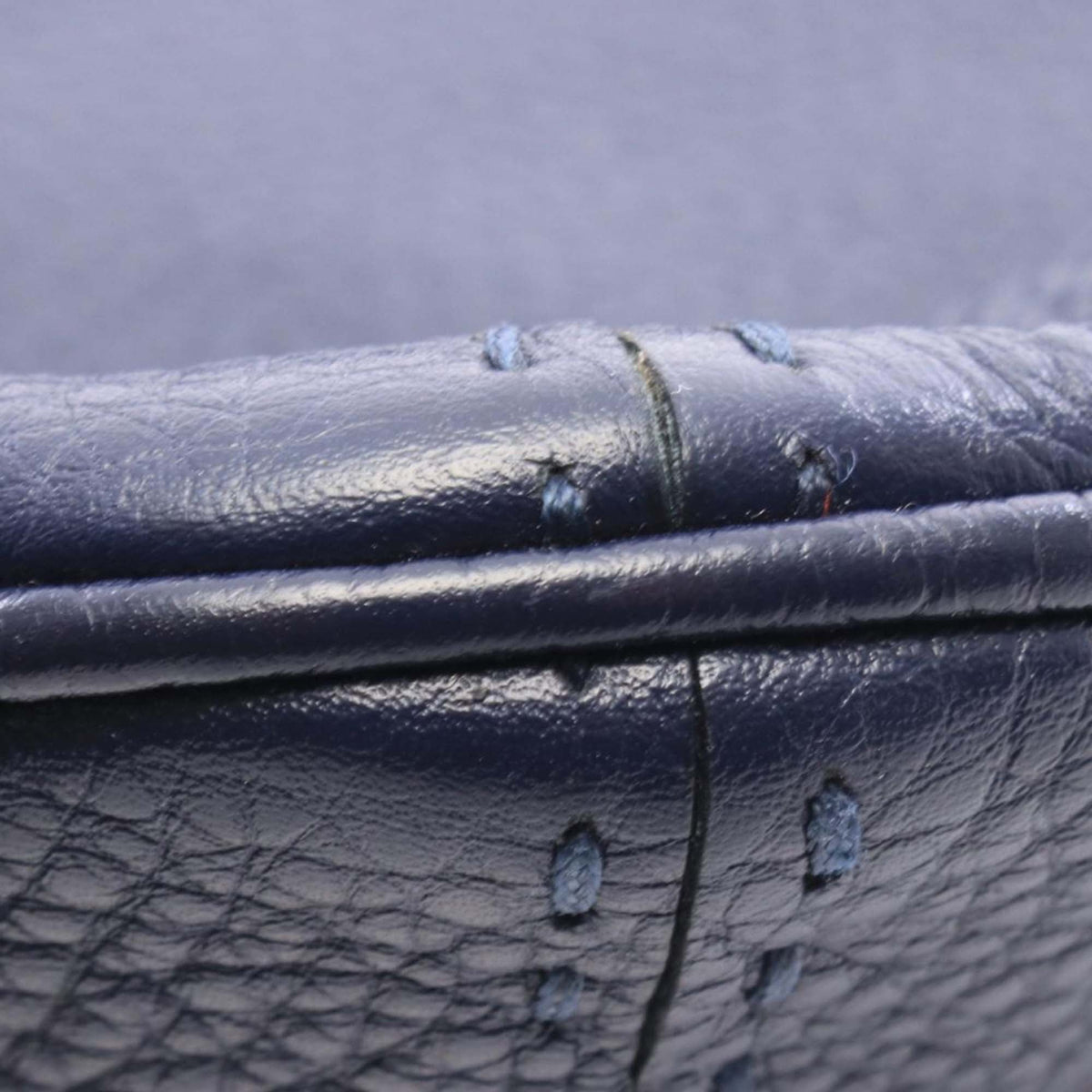Fendi Medium Leather Selleria Crossbody — Blue