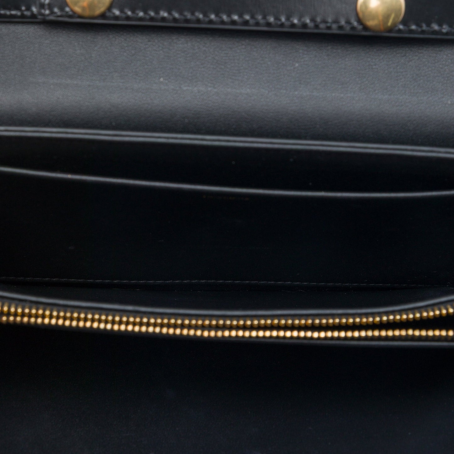 Celine Shiny Calfskin Strass Triomphe Trapeze Shoulder Bag