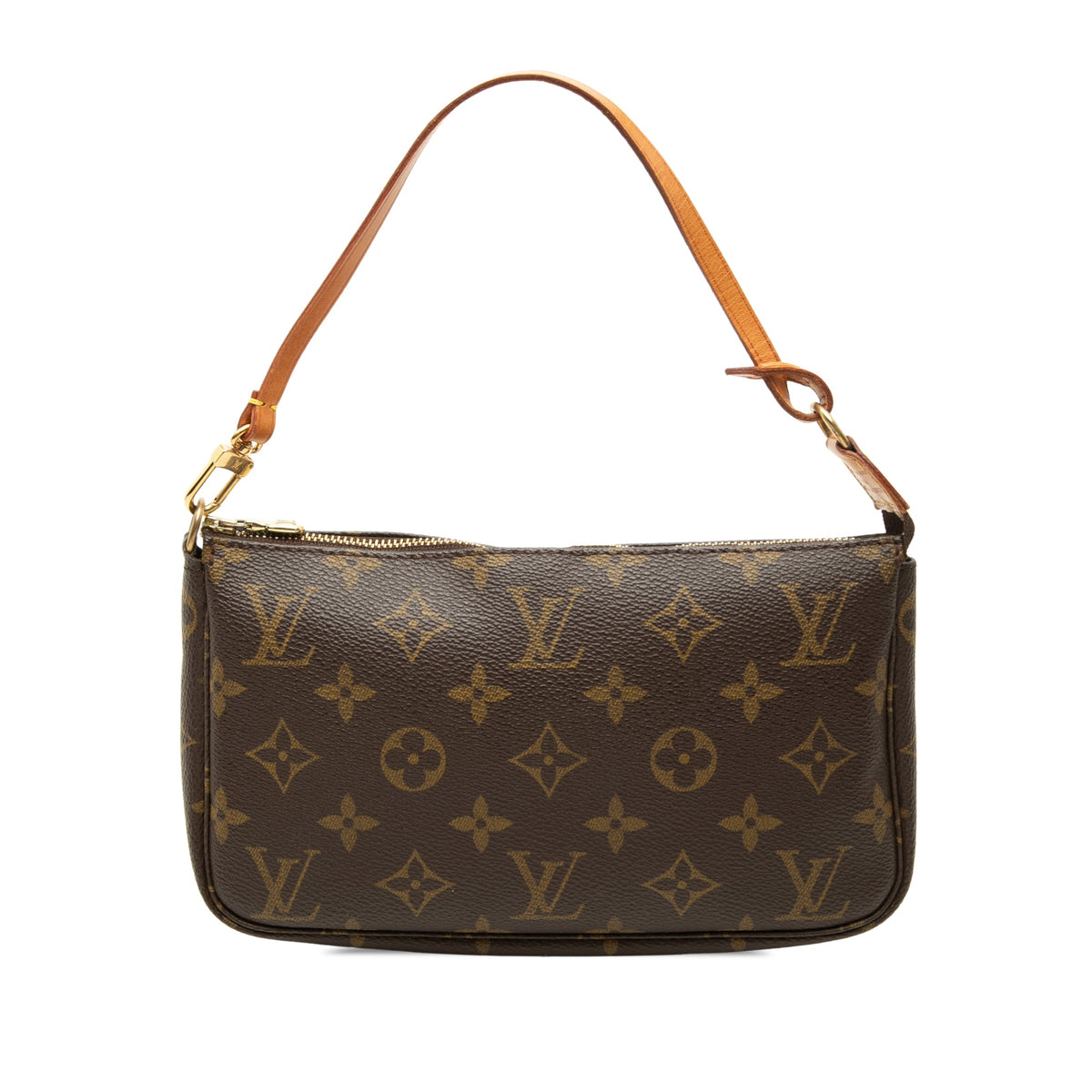 Louis Vuitton Monogram Pochette Accessoires — Brown