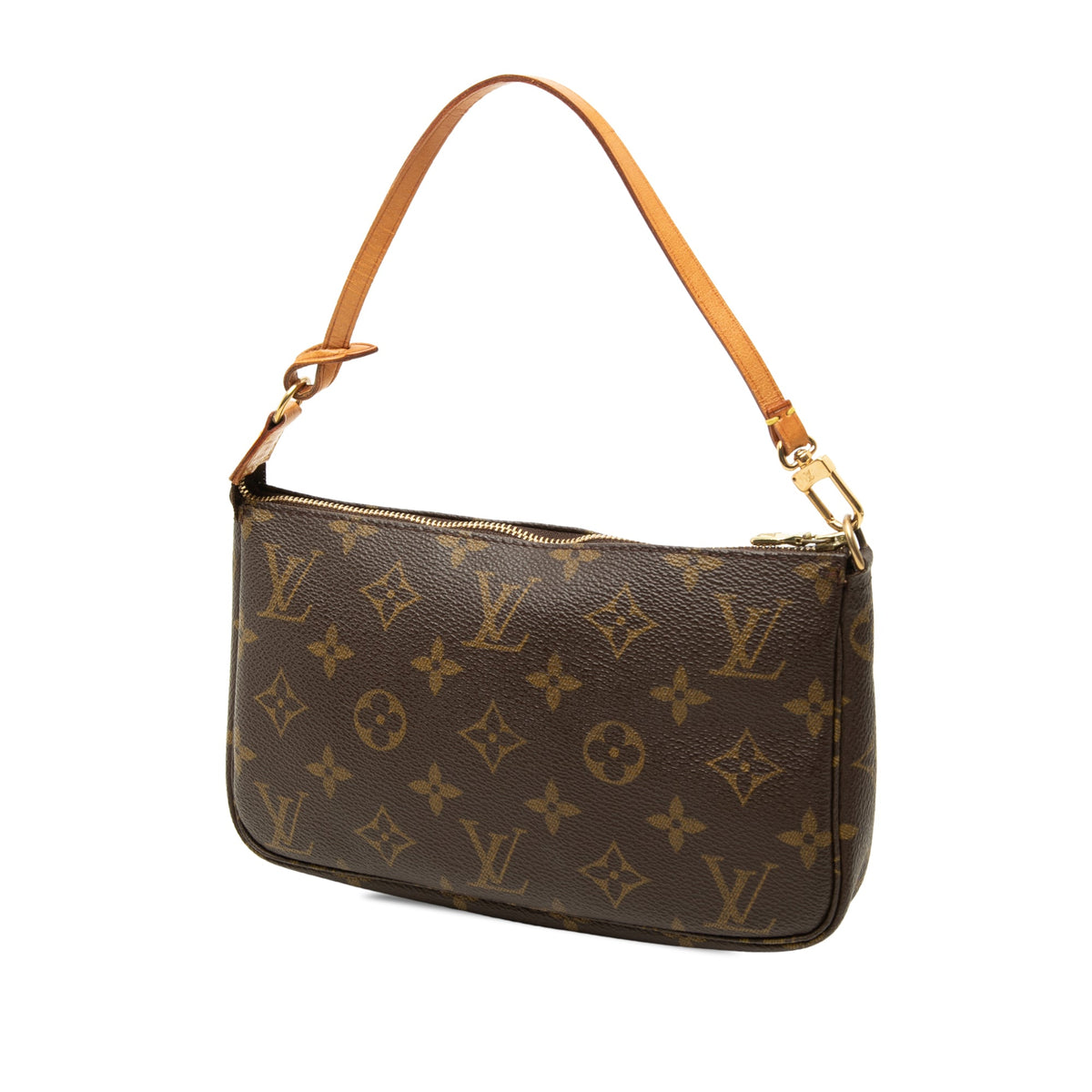 Louis Vuitton Monogram Pochette Accessoires — Brown