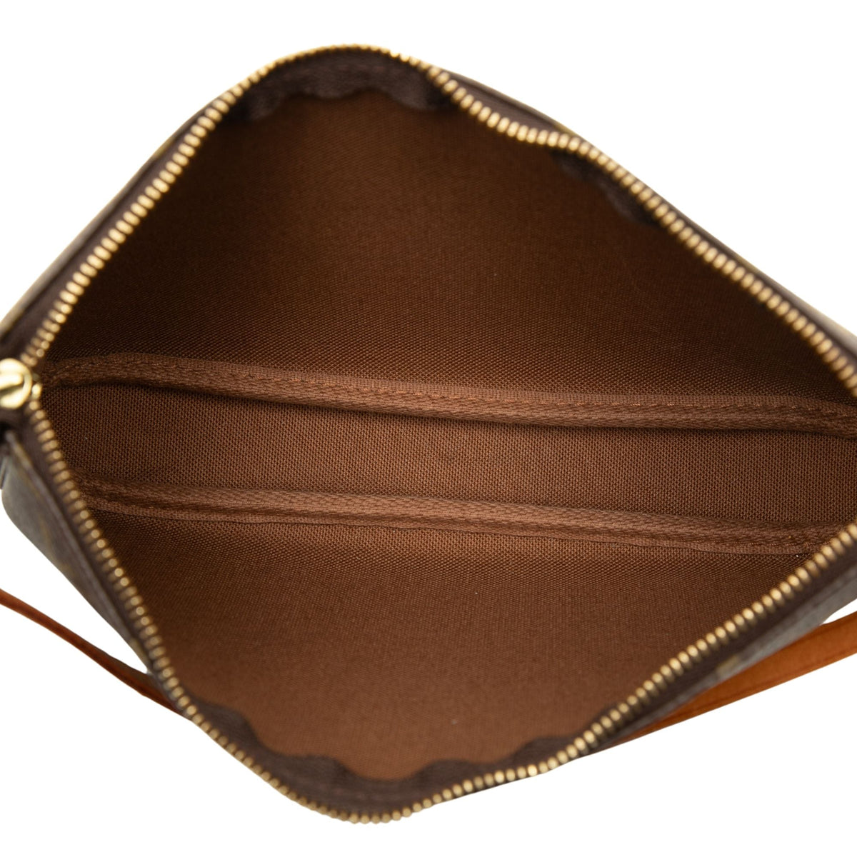 Louis Vuitton Monogram Pochette Accessoires — Brown