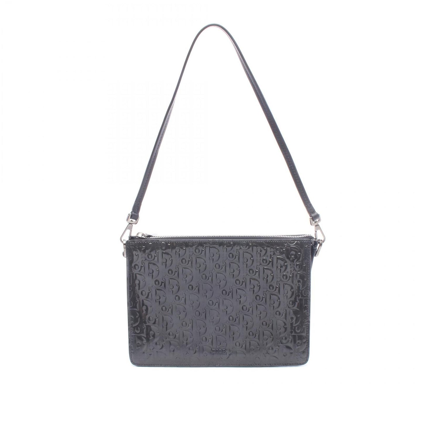 Dior Diorissimo Trotter Patent Shoulder Bag