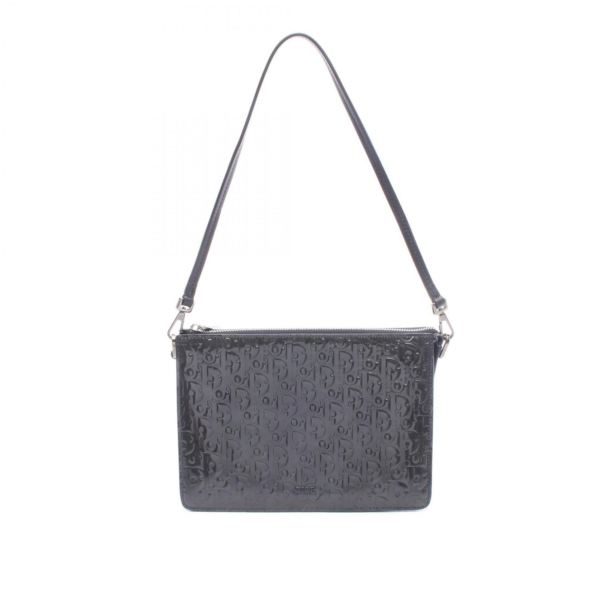 Dior Diorissimo Trotter Patent Shoulder Bag