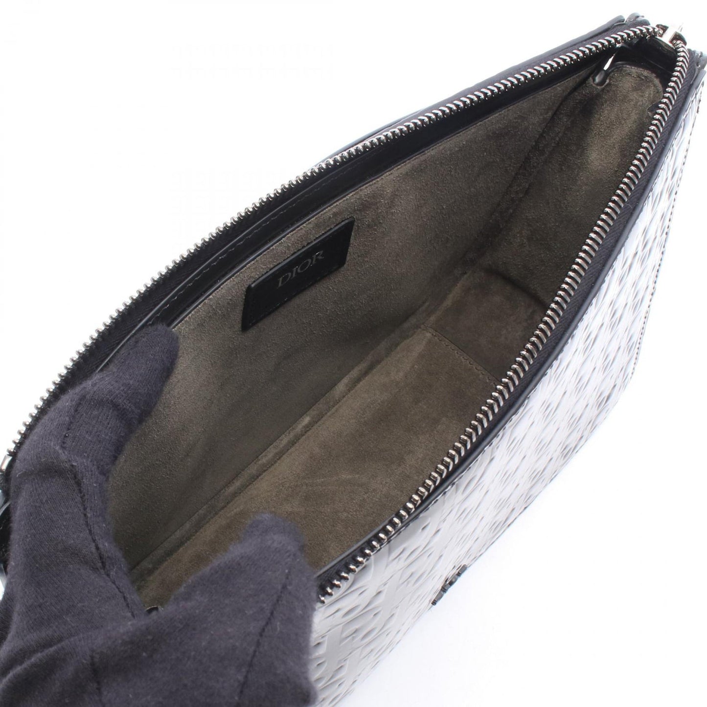 Dior Diorissimo Trotter Patent Shoulder Bag