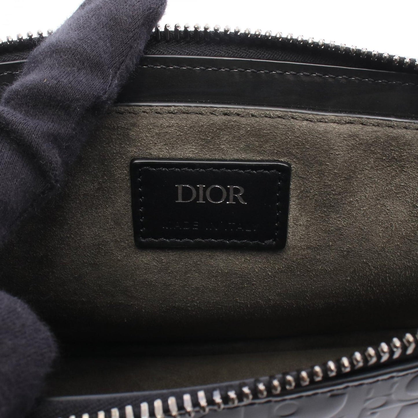 Dior Diorissimo Trotter Patent Shoulder Bag