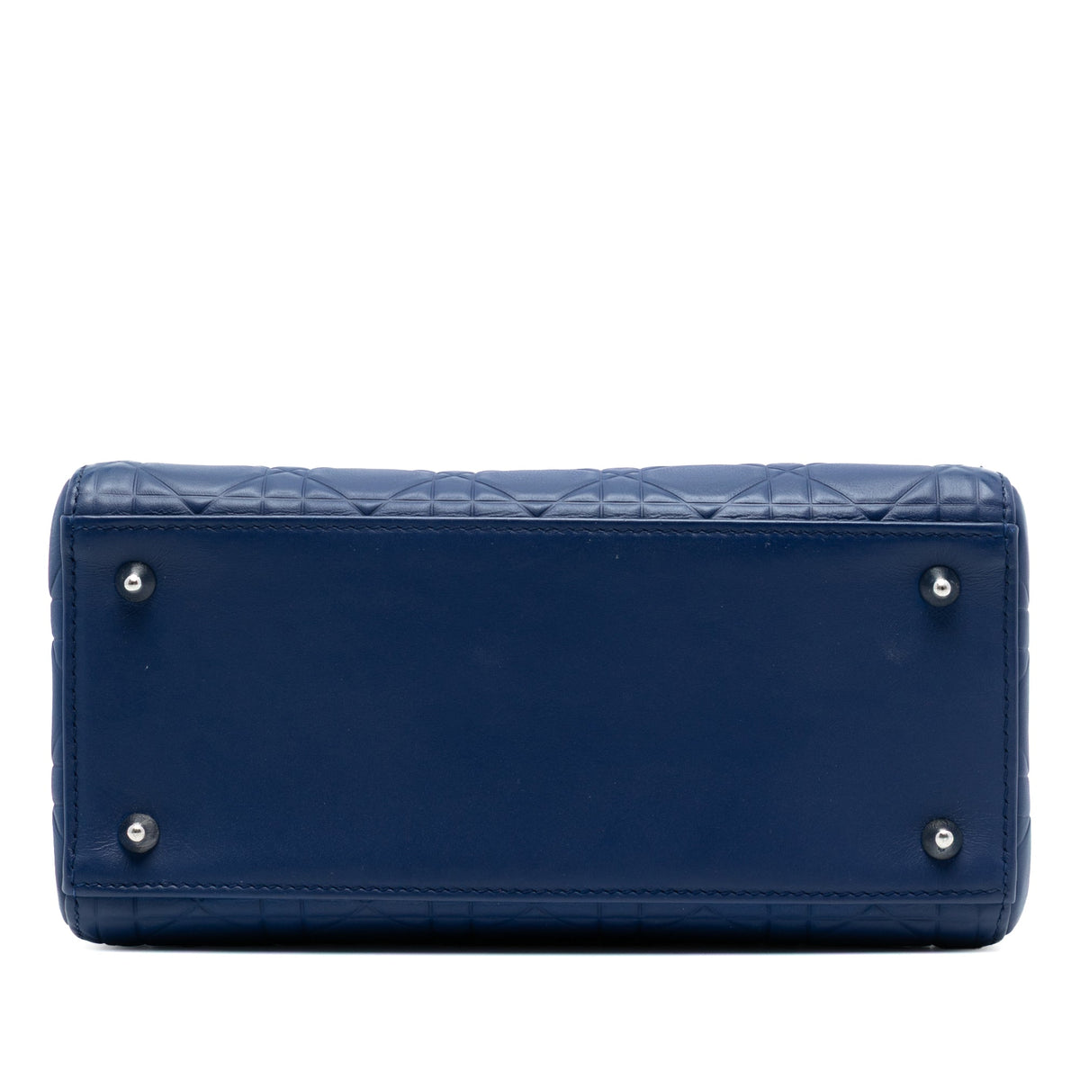 Dior Medium Ultra Matte Calfskin Cannage Embossed Lady Dior