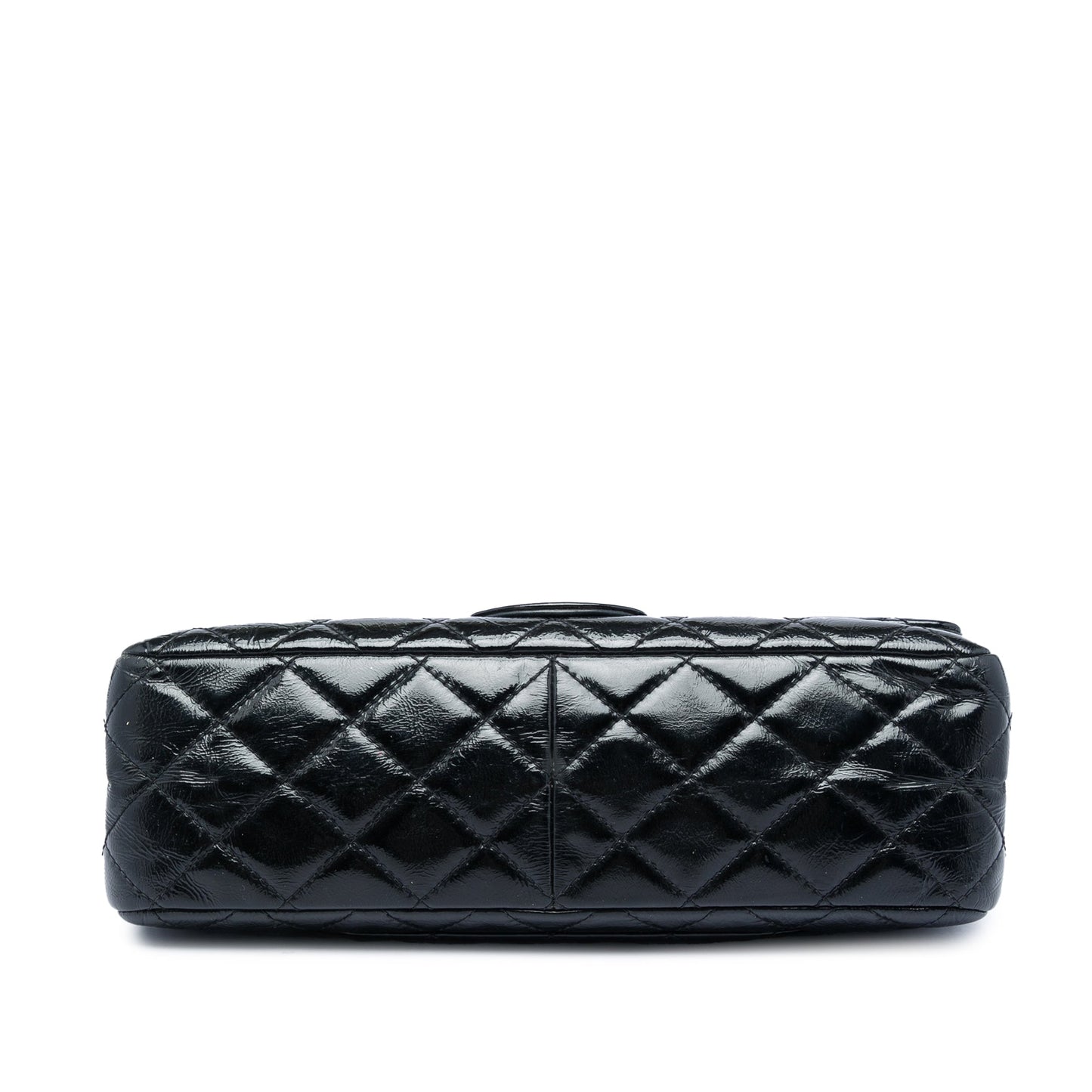 Chanel Quilted Crinkled Patent Reissue 2.55 Double Flap 227