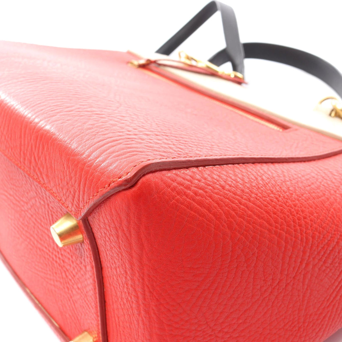 Celine Mini Tricolor Grained Calfskin Belt Bag