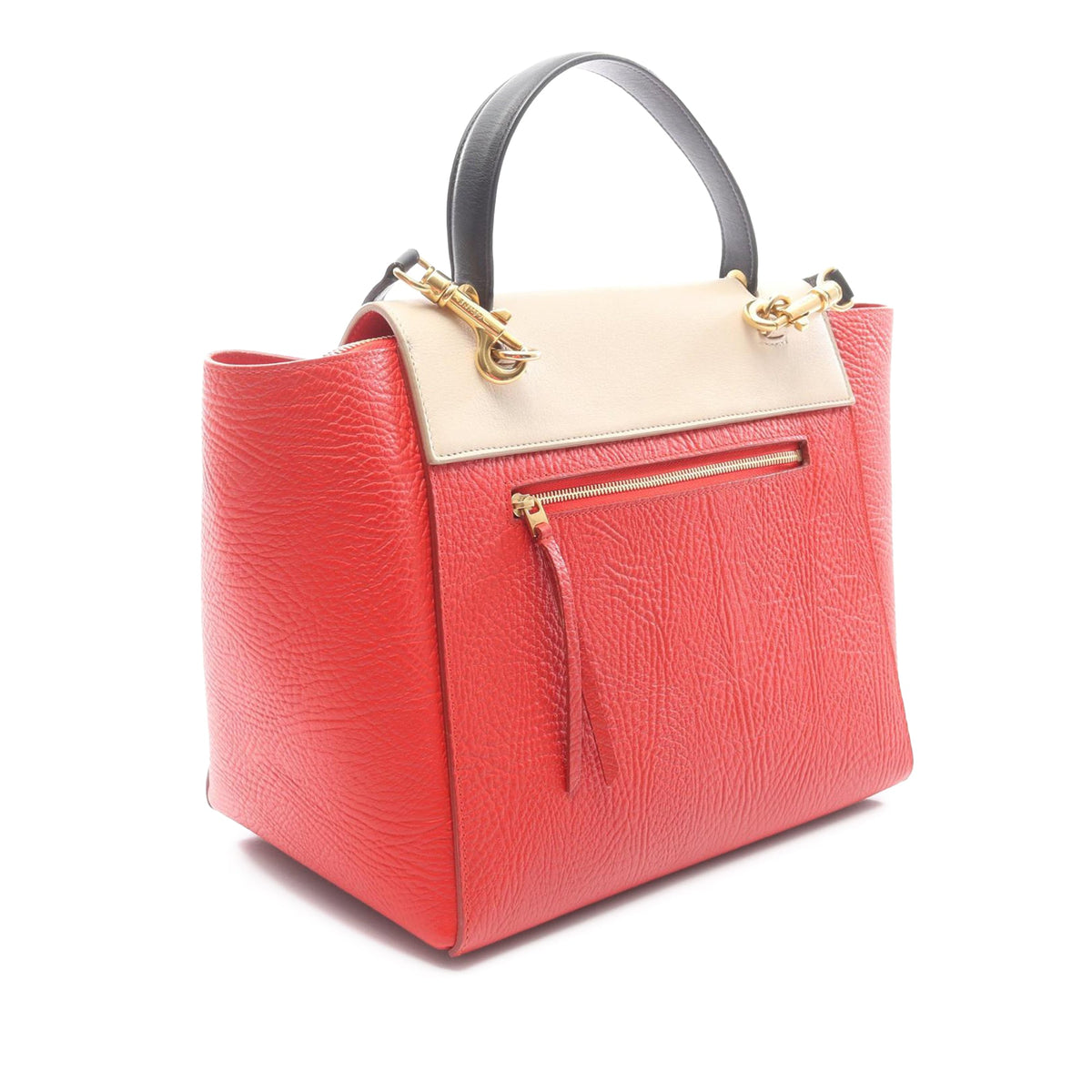 Celine Mini Tricolor Grained Calfskin Belt Bag