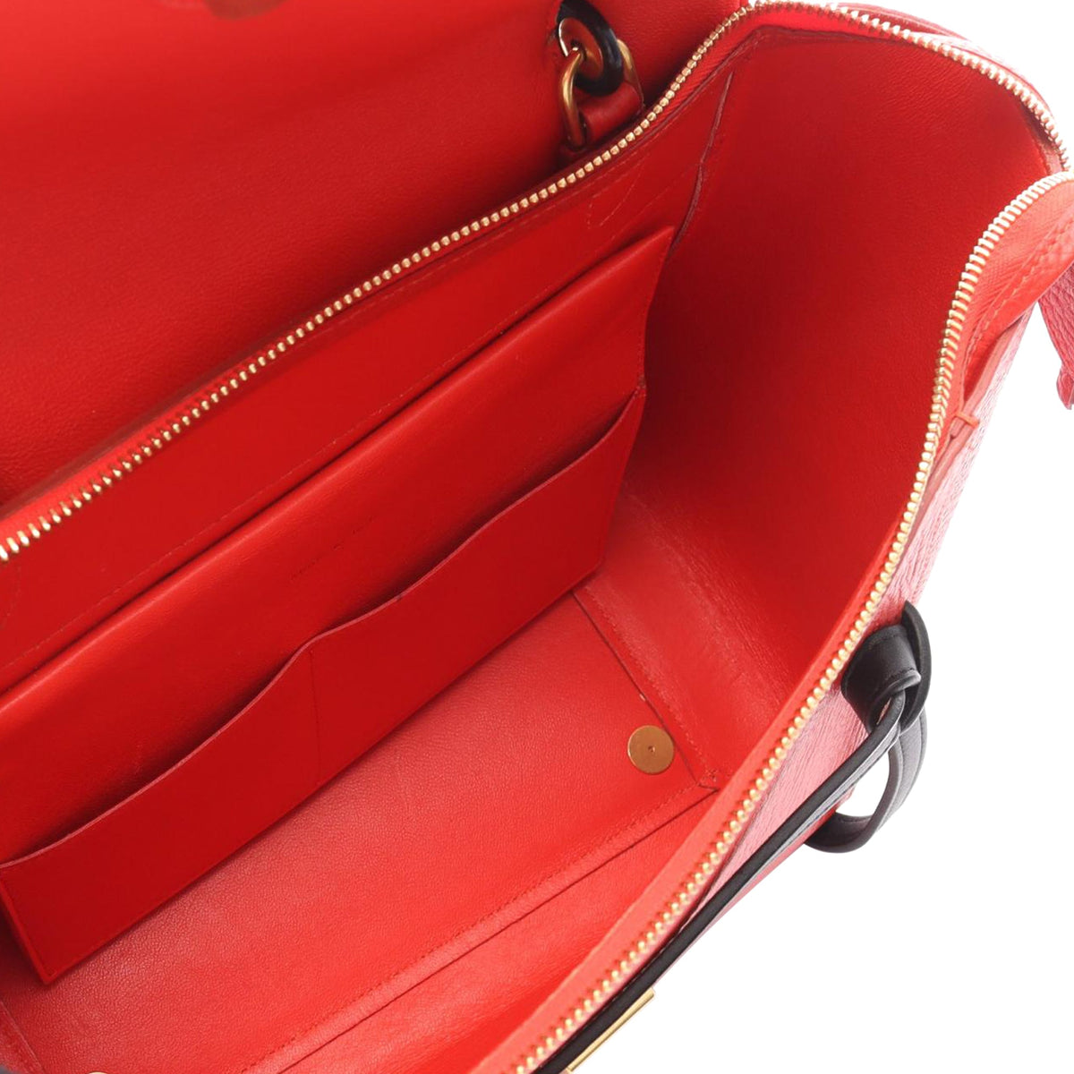 Celine Mini Tricolor Grained Calfskin Belt Bag