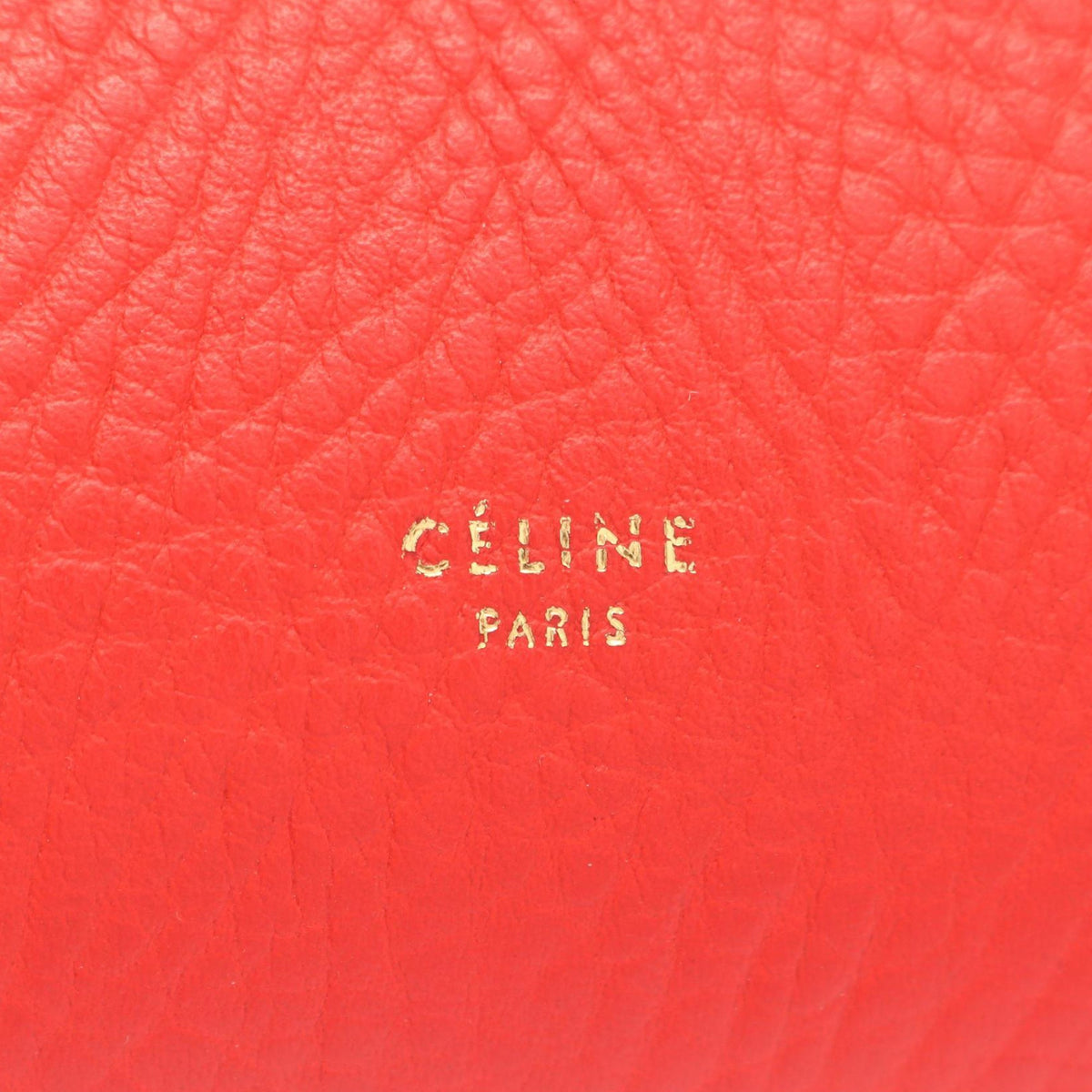 Celine Mini Tricolor Grained Calfskin Belt Bag
