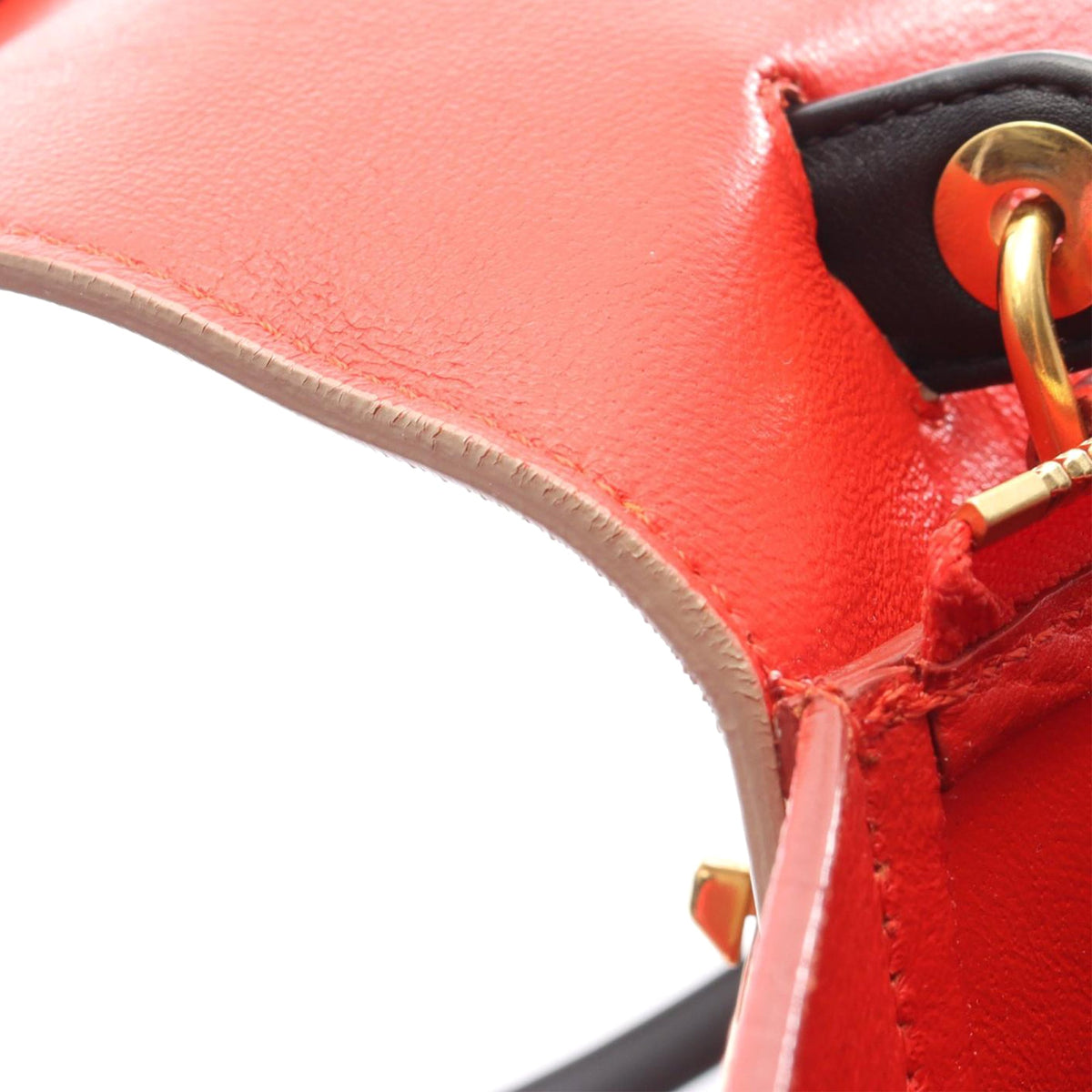 Celine Mini Tricolor Grained Calfskin Belt Bag