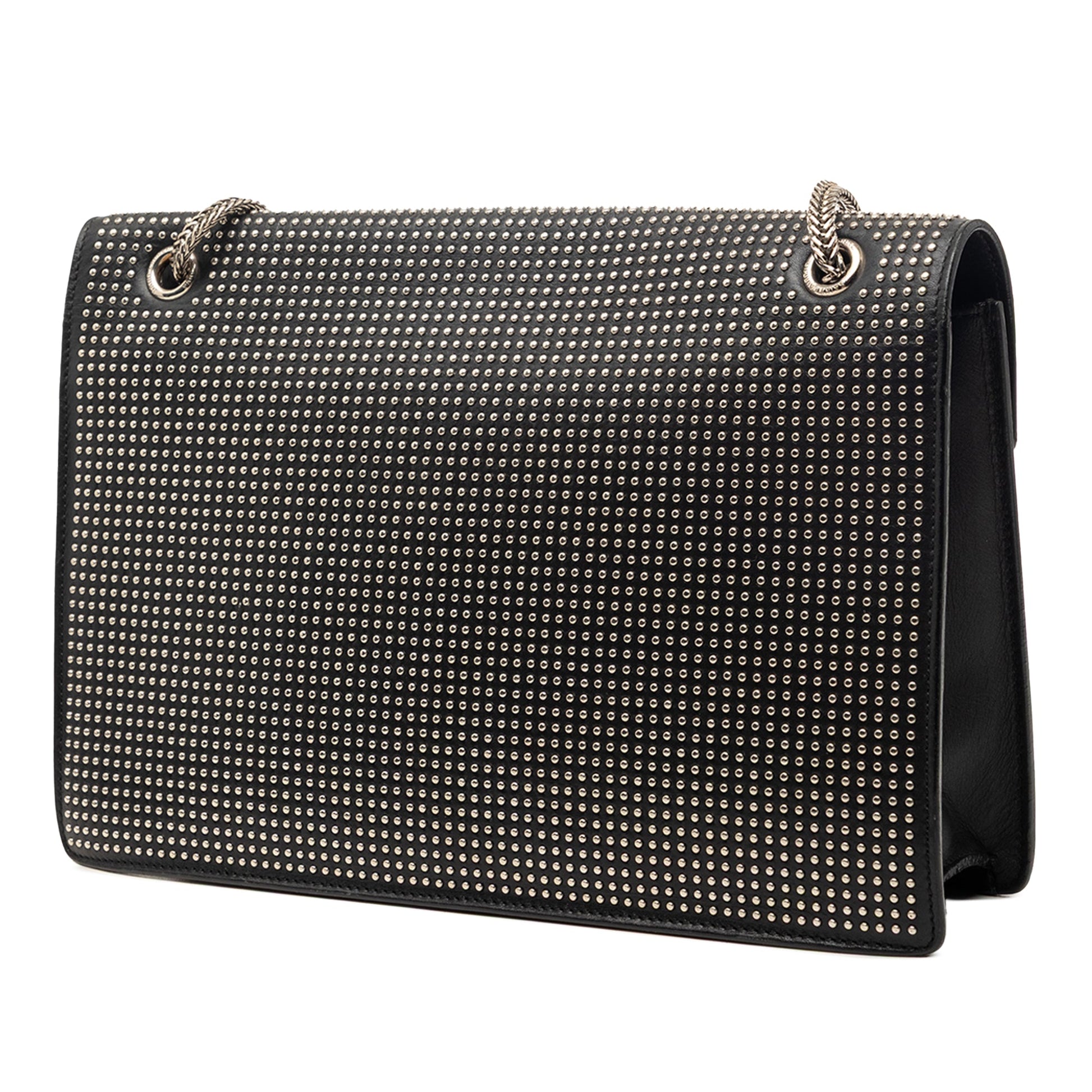 Saint Laurent Medium Studded Leather Betty Shoulder Bag