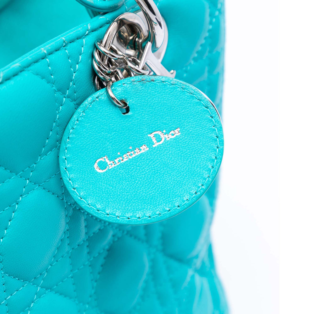 Dior Medium Lambskin Cannage Lady Dior