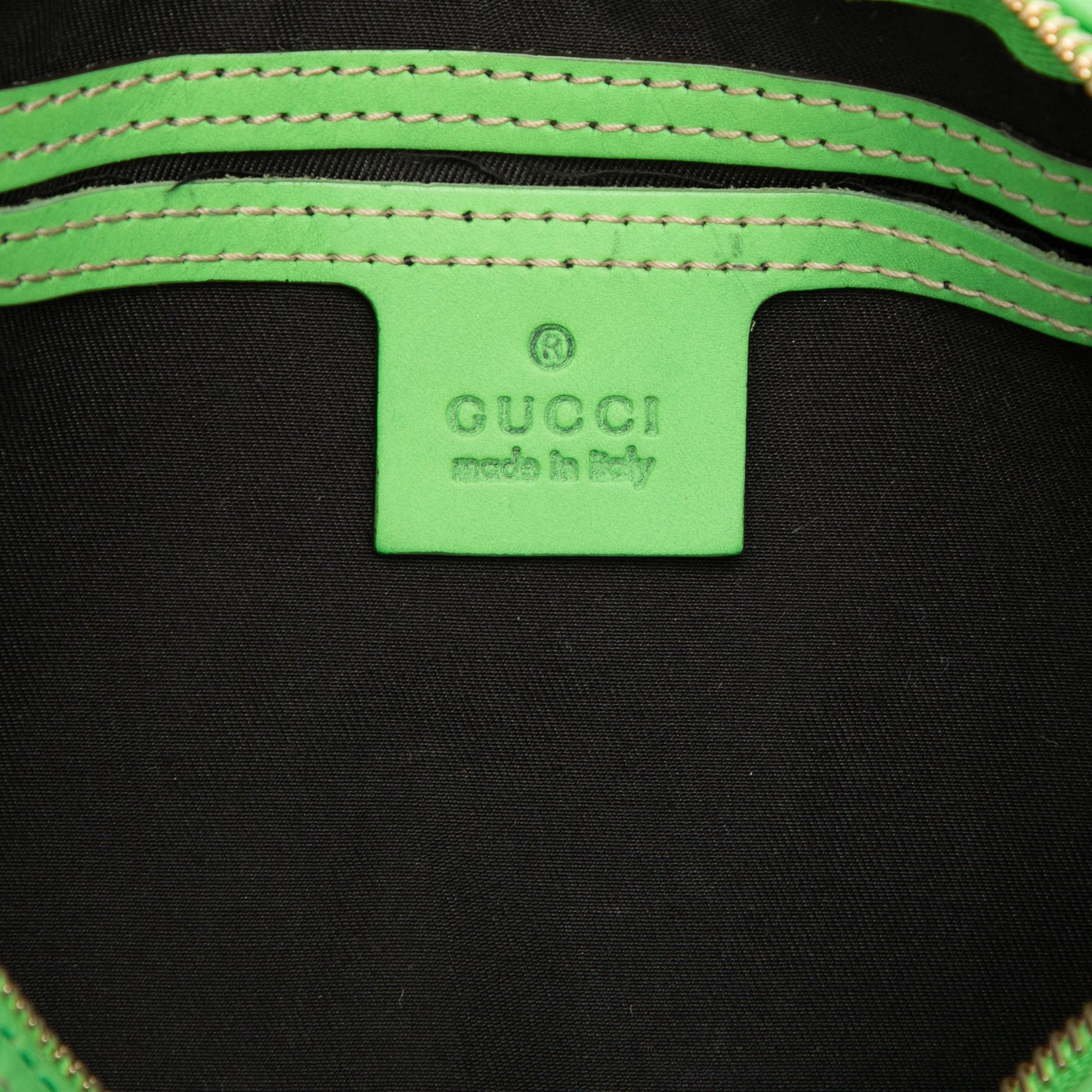 Gucci Small GG Supreme Joy Web Boston Bag