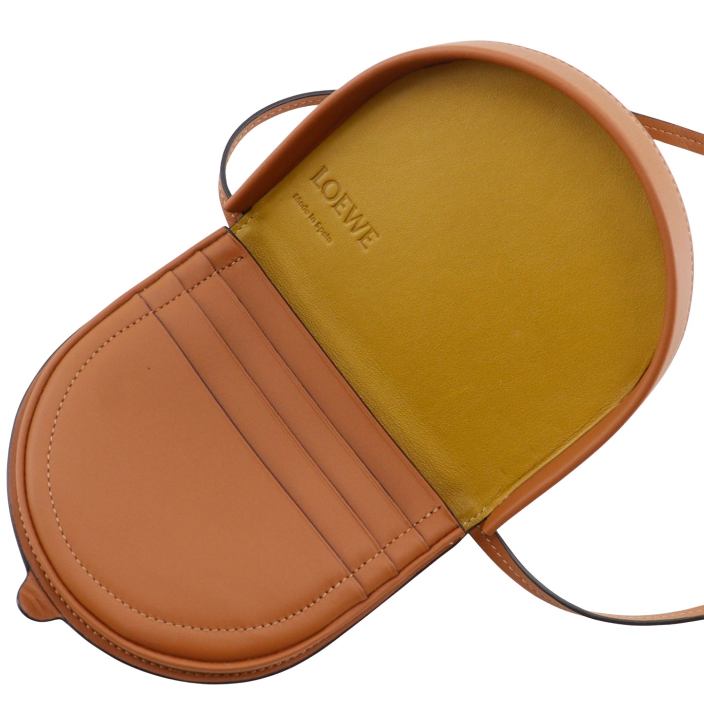 LOEWE Mini Smooth Calfskin Anagram Heel Crossbody
