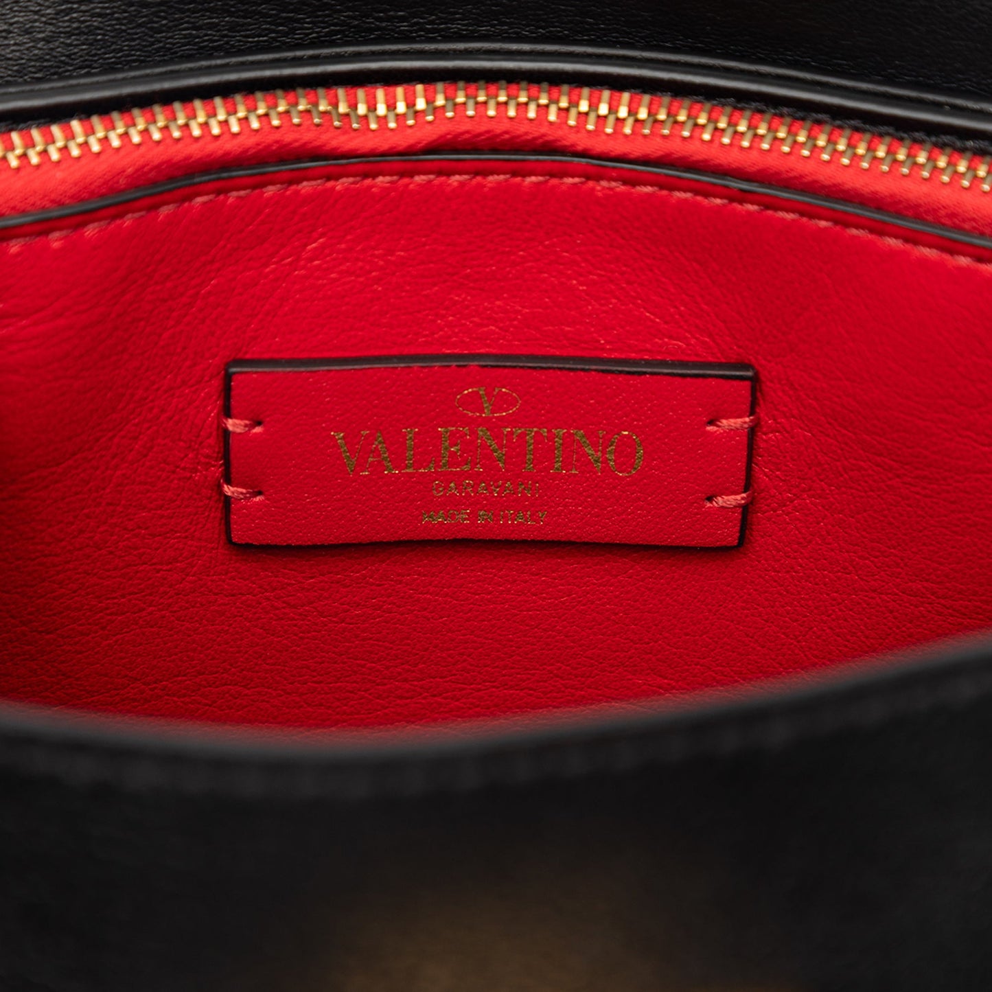 Valentino Small Colorblock Calfskin Vring Shoulder Bag