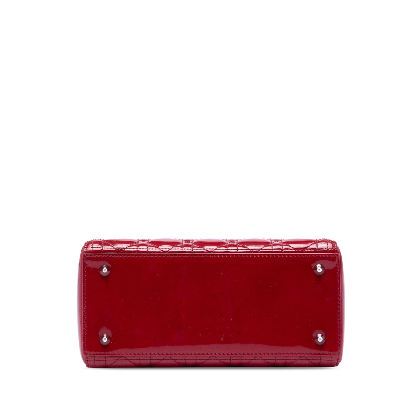 Dior Medium Patent Cannage Lady Dior