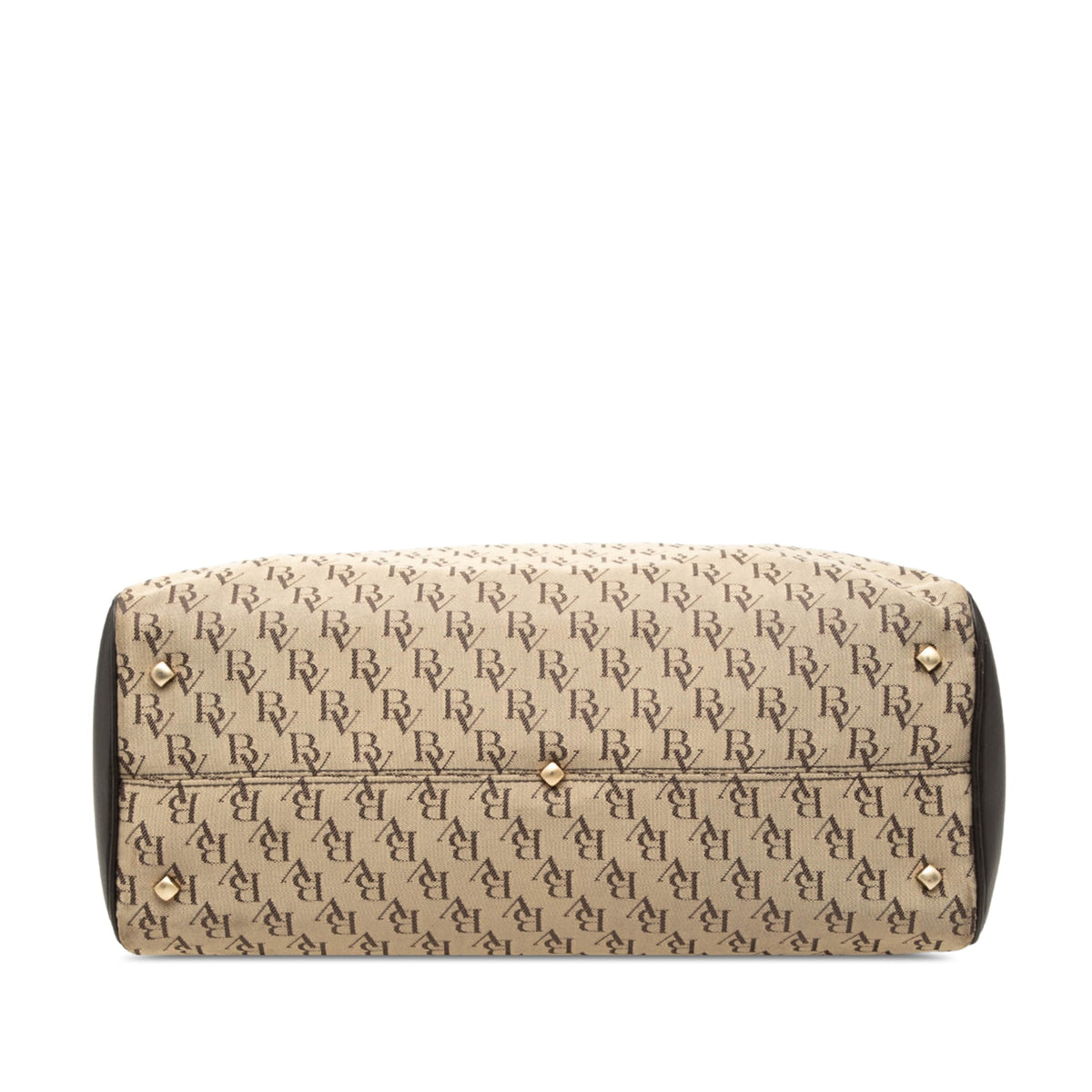 Bottega Veneta BV Monogram Canvas Satchel