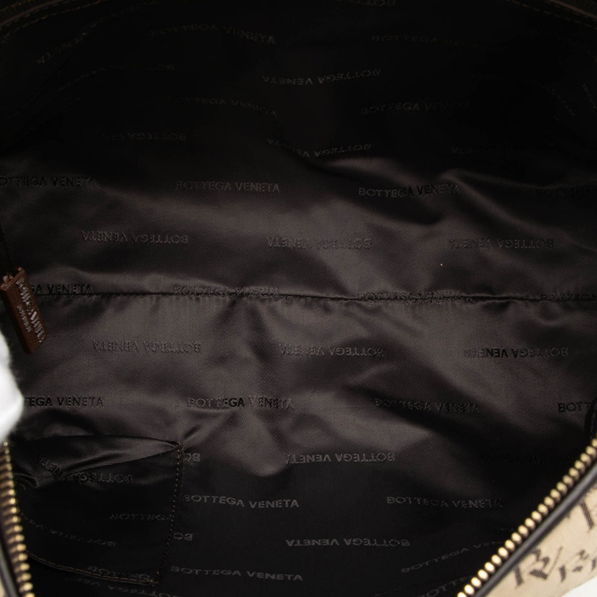 Bottega Veneta BV Monogram Canvas Satchel