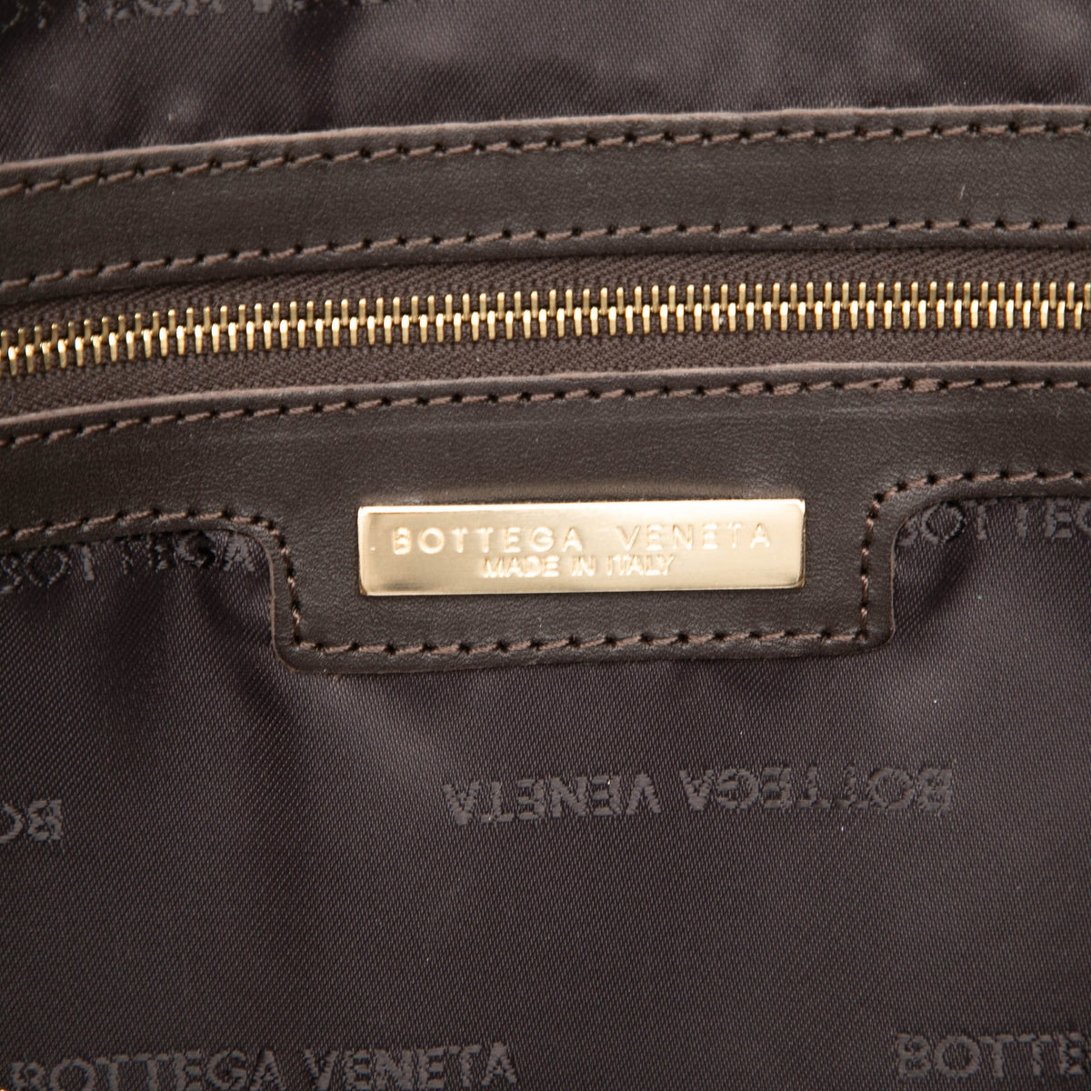 Bottega Veneta BV Monogram Canvas Satchel