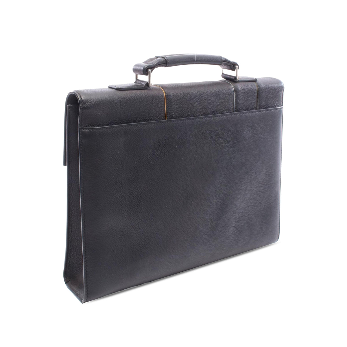 Dior Leather Briefcase — Black