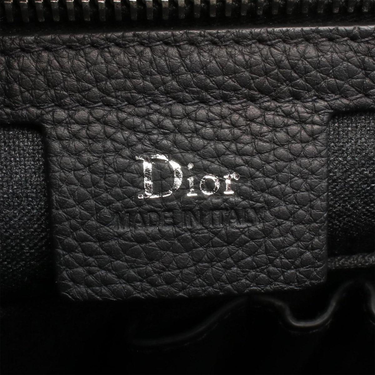 Dior Leather Briefcase — Black