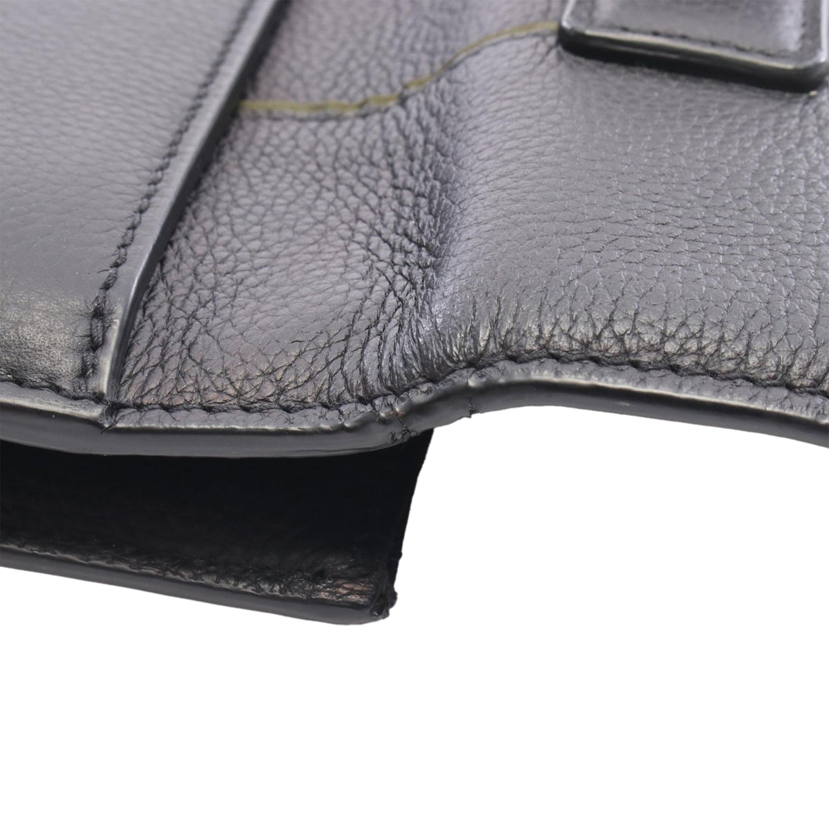 Dior Leather Briefcase — Black