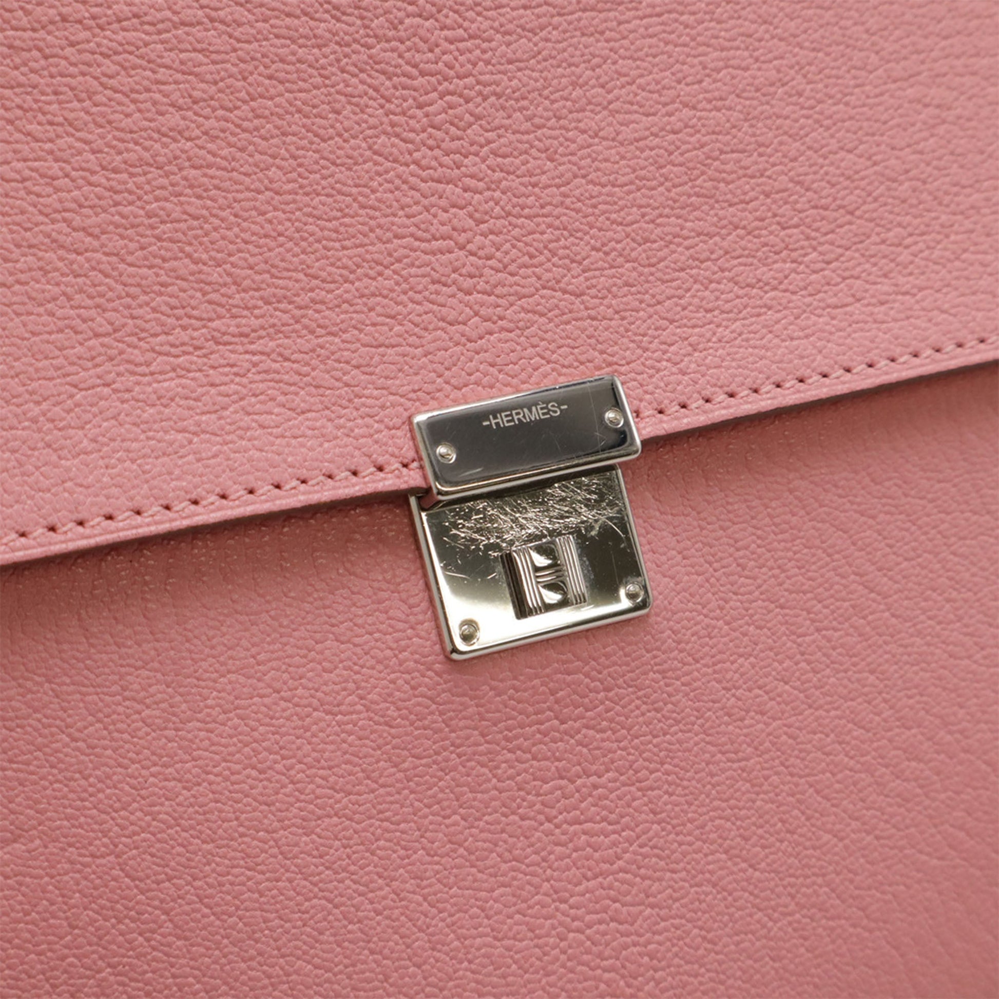 Hermès Chevre Mysore Clic 16 Wallet On Strap