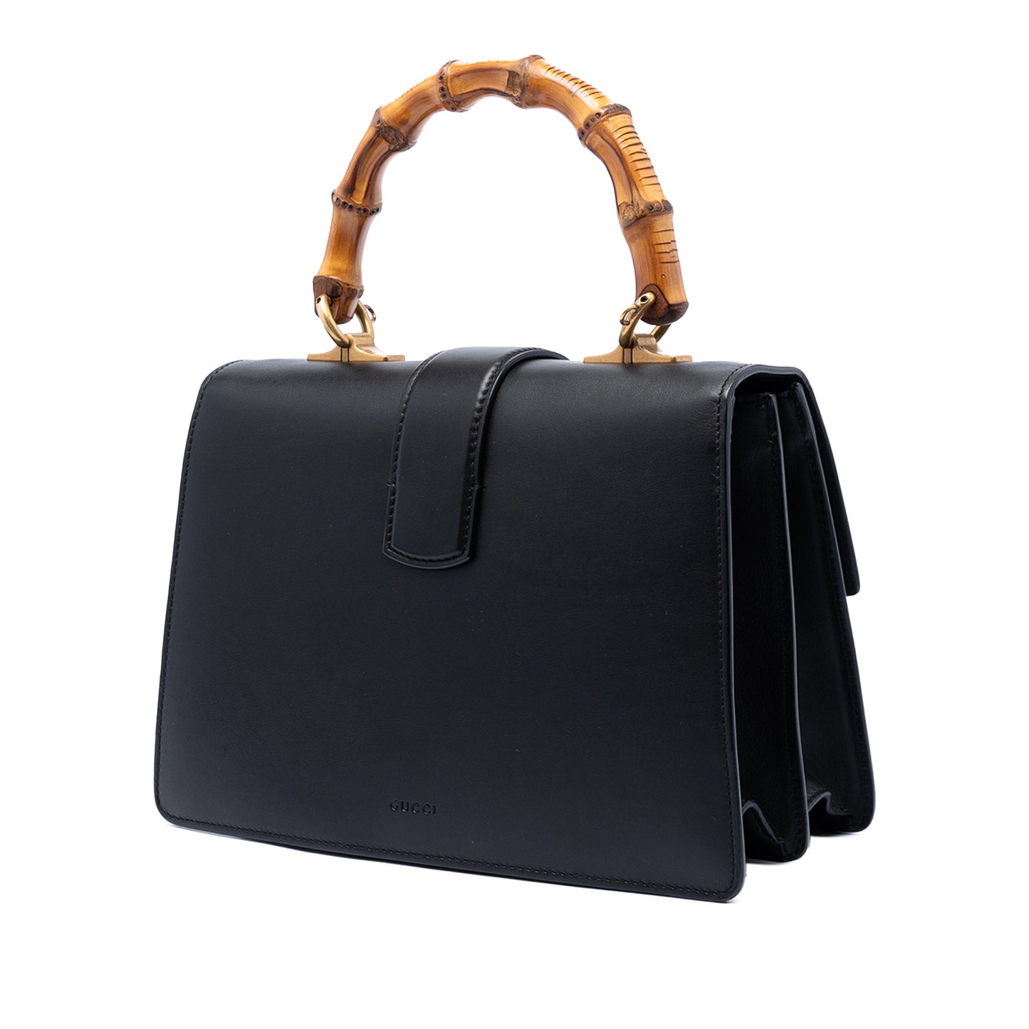 Gucci Medium Calfskin Bamboo Dionysus Web Satchel
