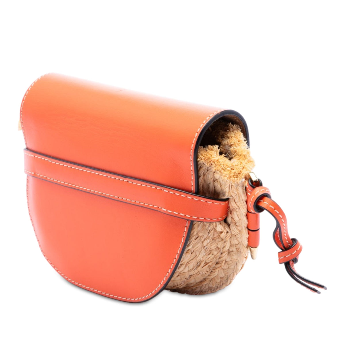 LOEWE Mini Raffia Gate Crossbody