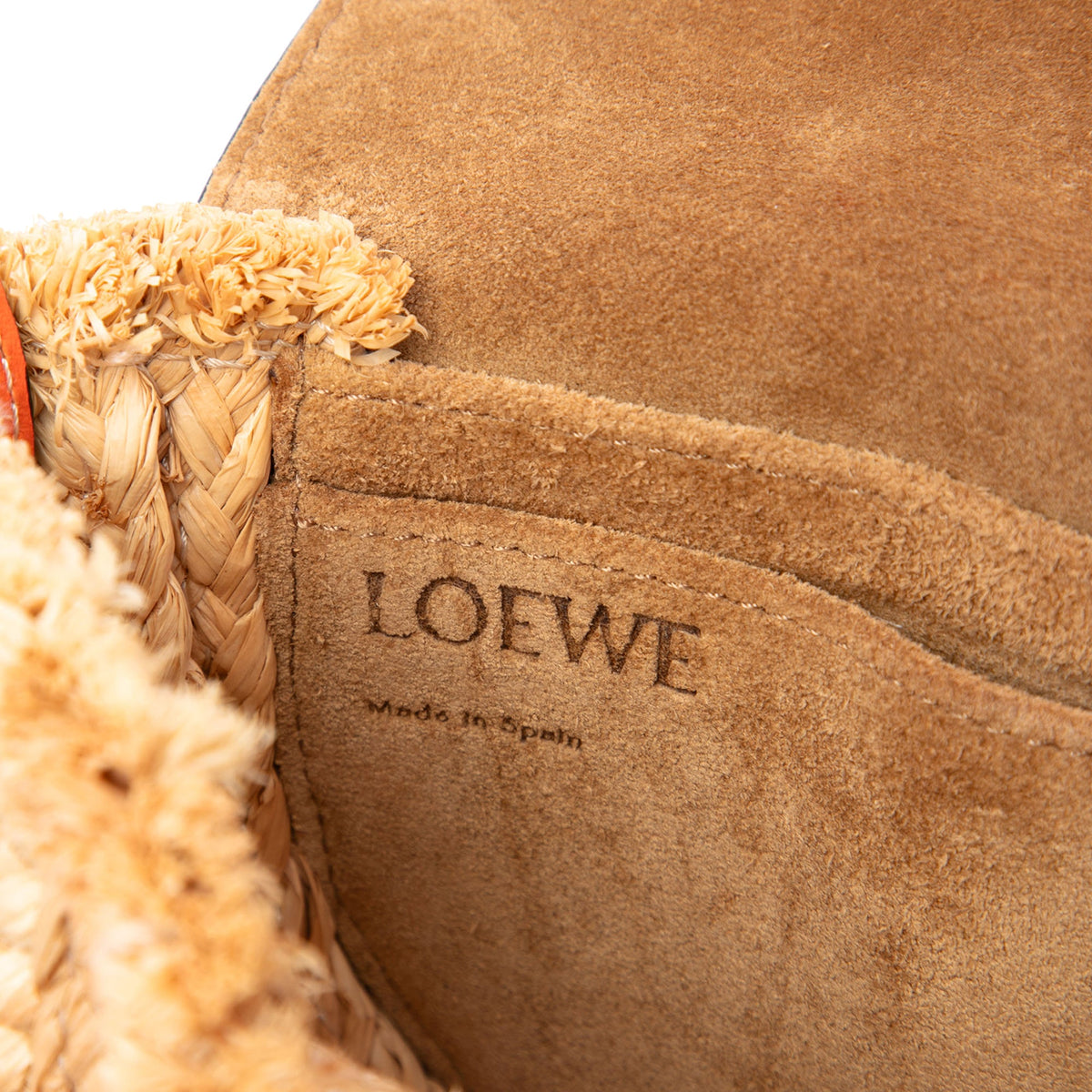 LOEWE Mini Raffia Gate Crossbody