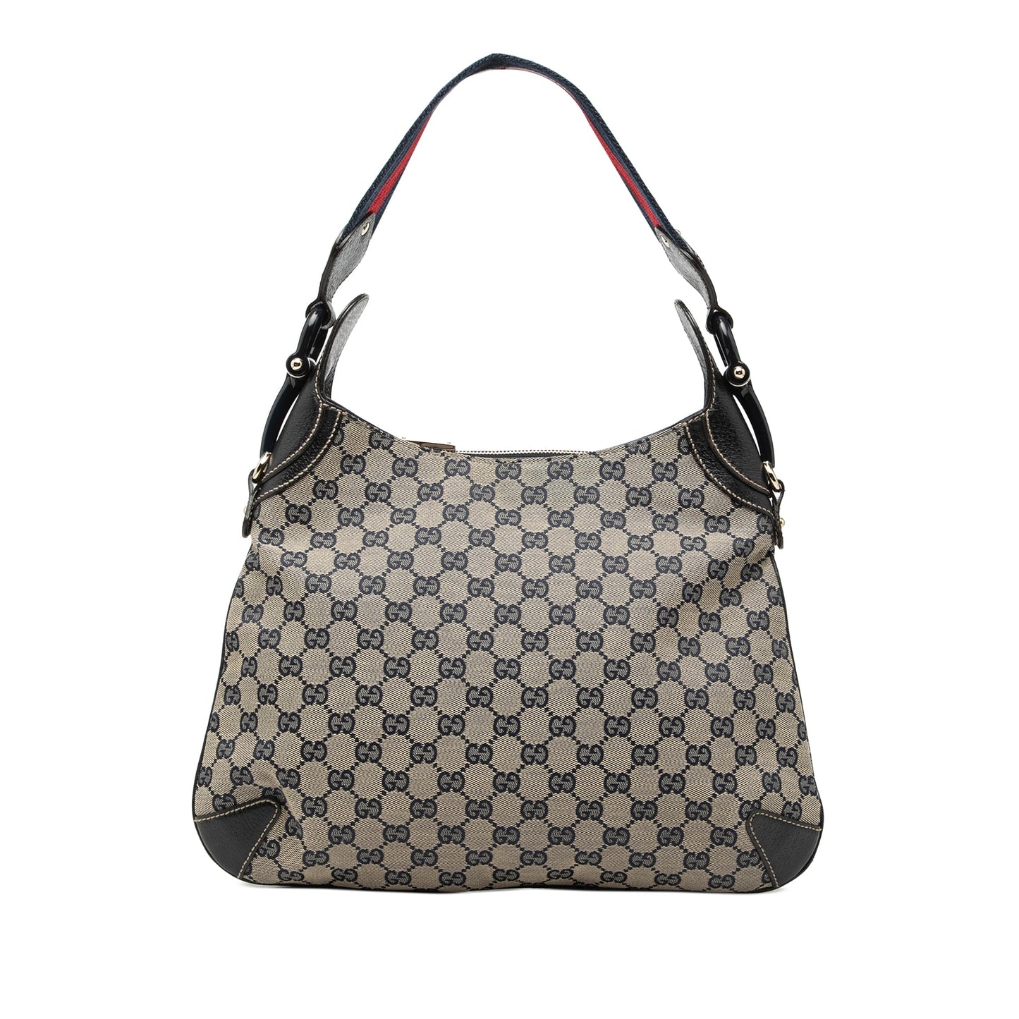 GG Canvas Web Horsebit Creole Hobo
