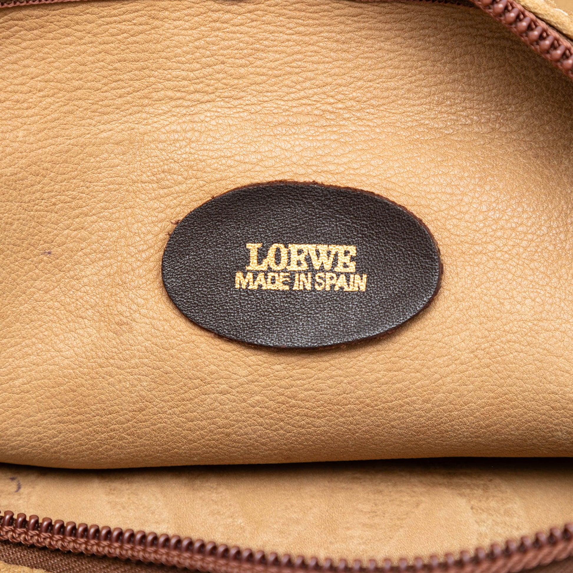 Suede Anagram Boston Bag