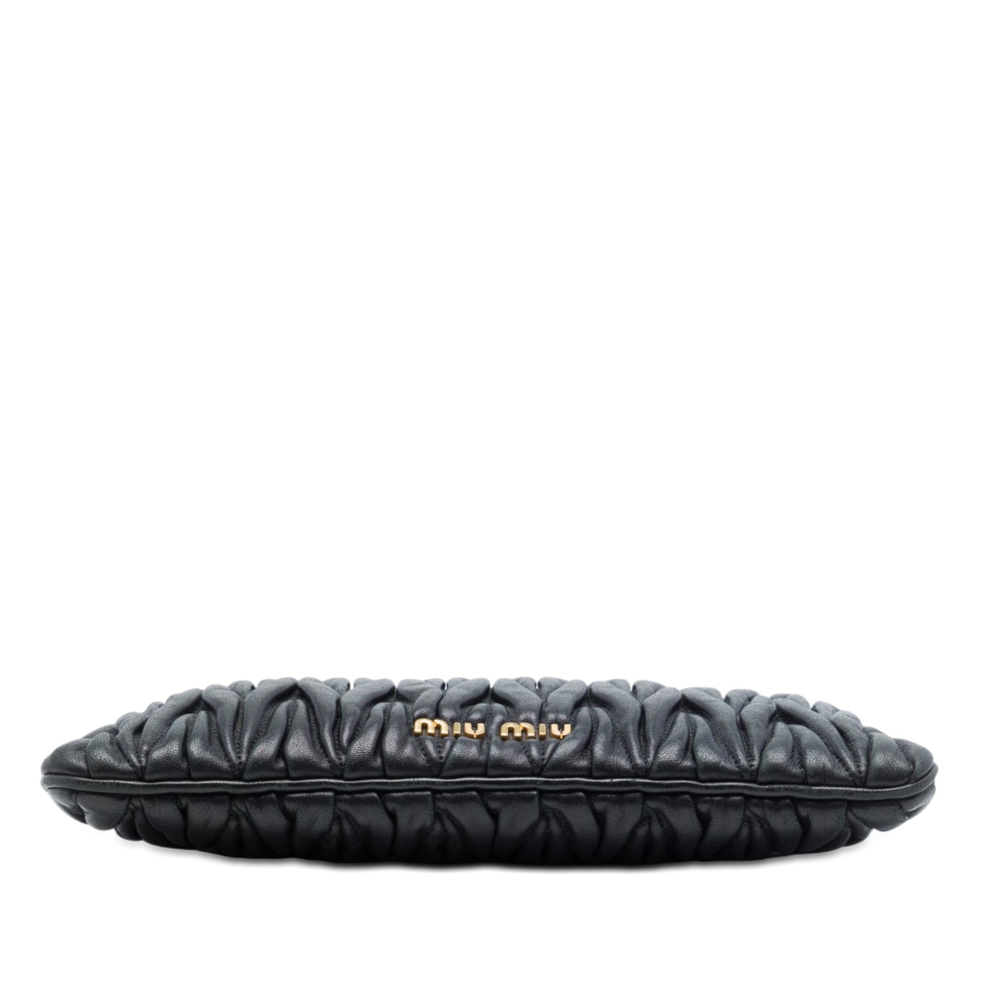 Miu Miu Matelasse Nappa Frame Clutch