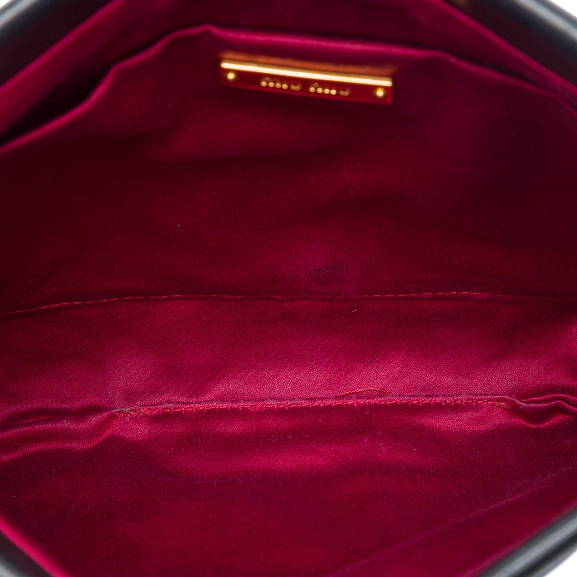 Miu Miu Matelasse Nappa Frame Clutch