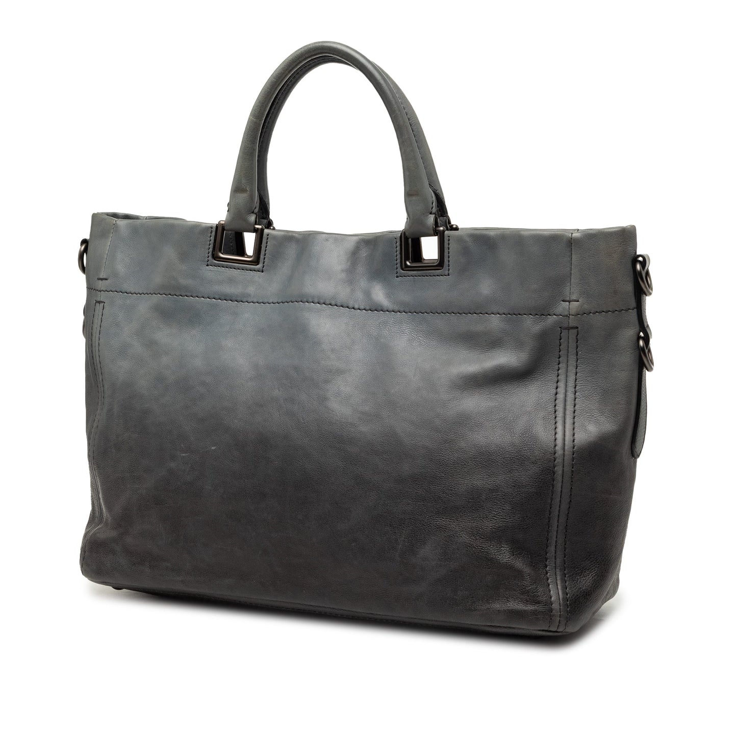 Prada Glace Calf Open Convertible Tote