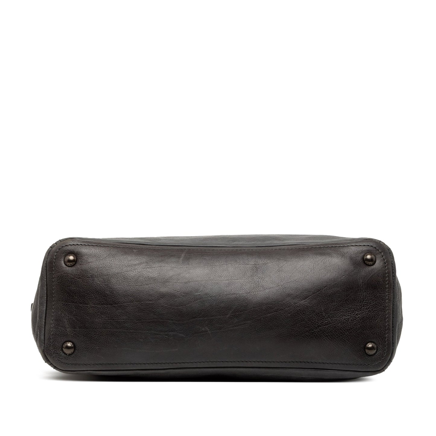 Prada Glace Calf Open Convertible Tote