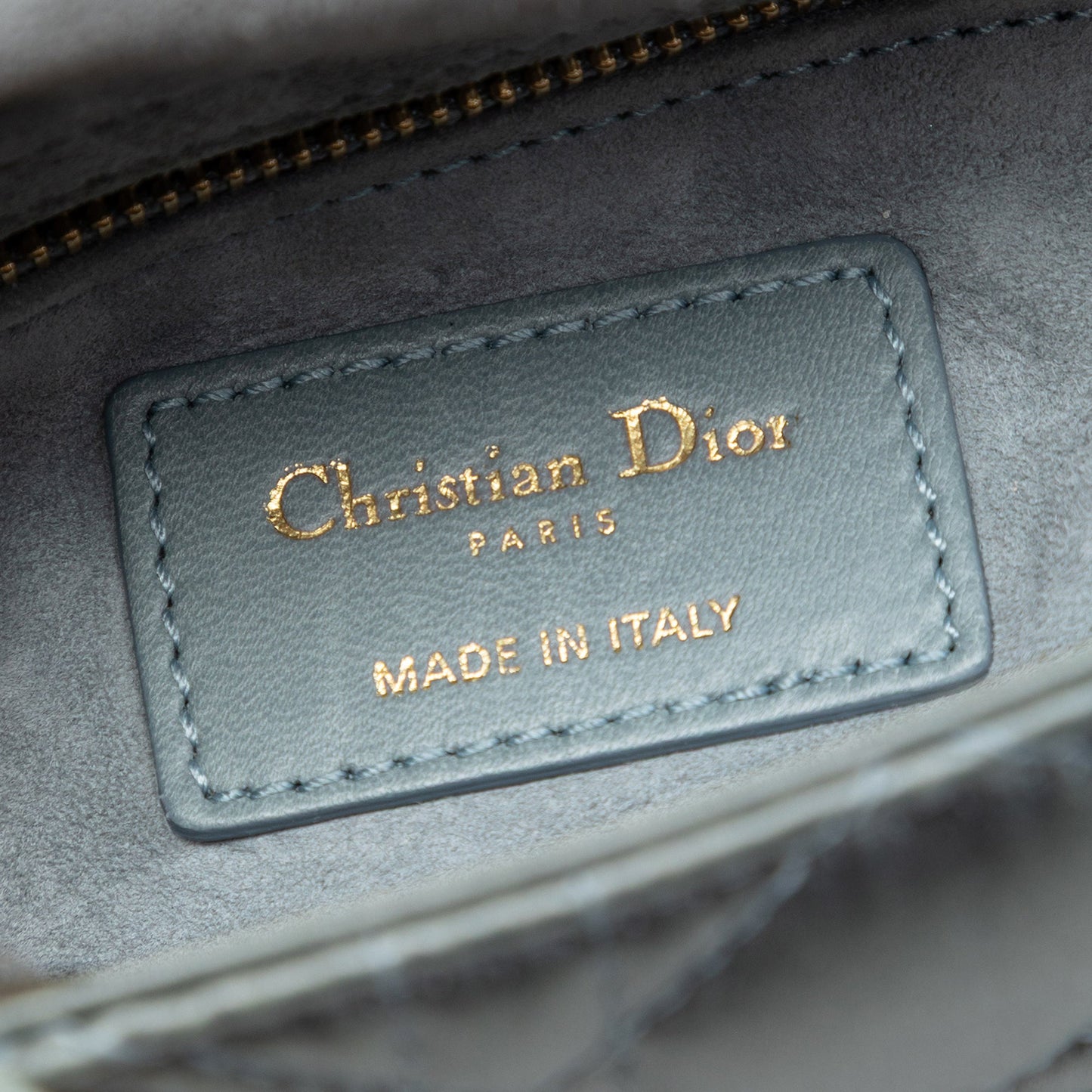 Dior Mini Satin Cannage Swarovski Crystal Lady Dior