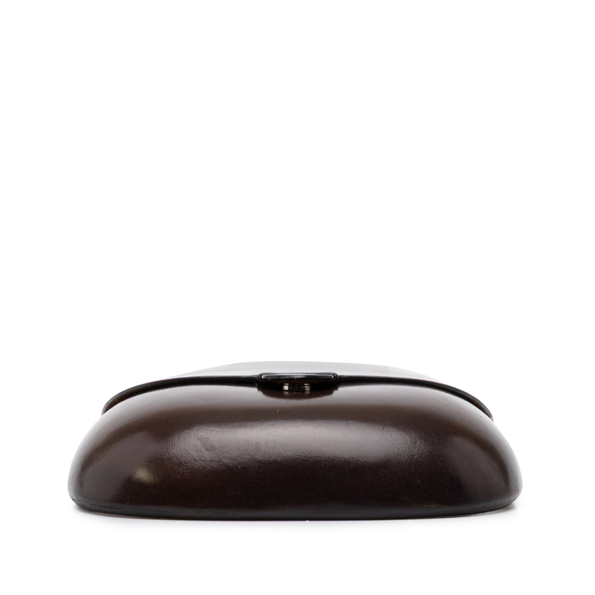 Lemaire Leather Cartridge Crossbody — Brown