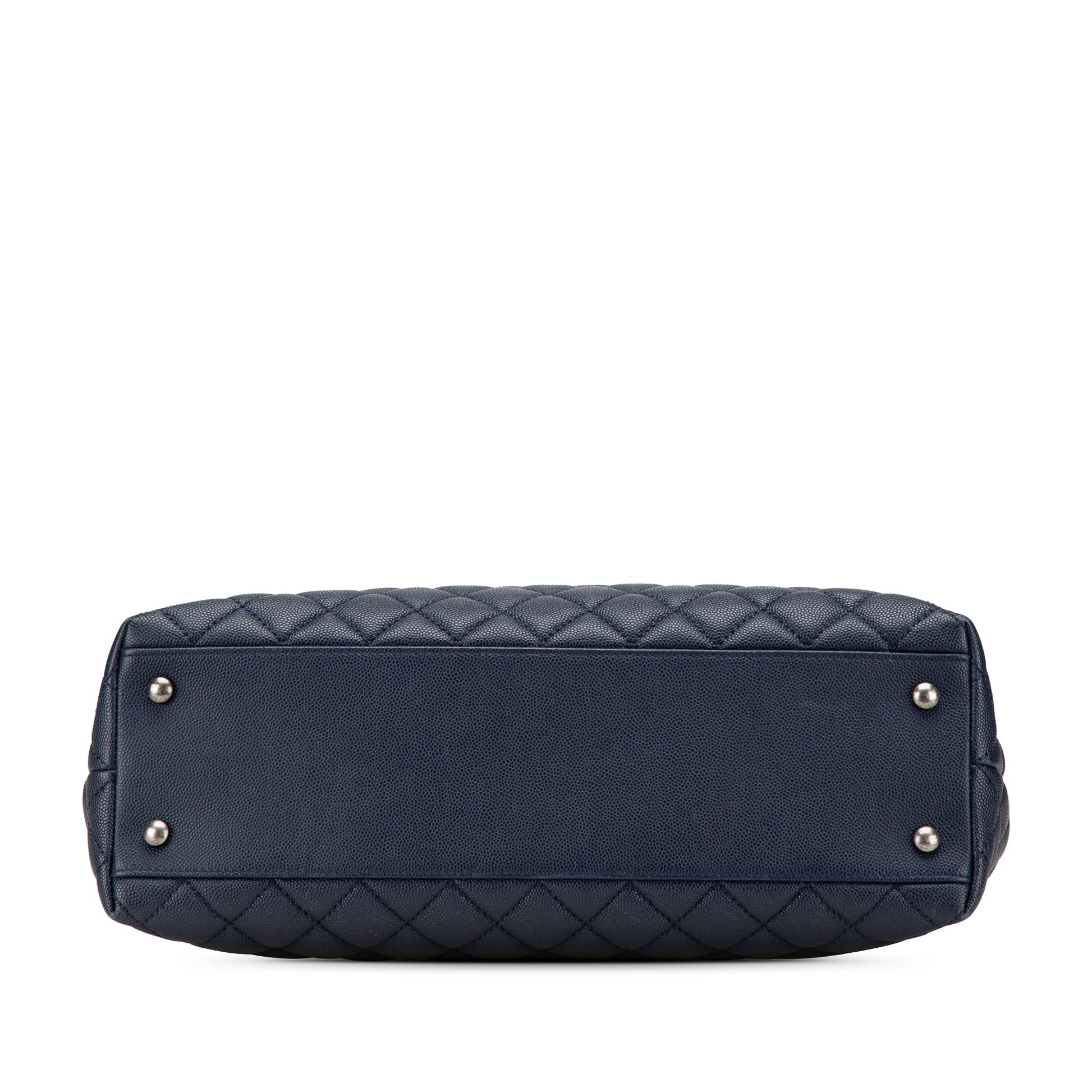 Chanel Large Caviar Coco Top Handle Bag