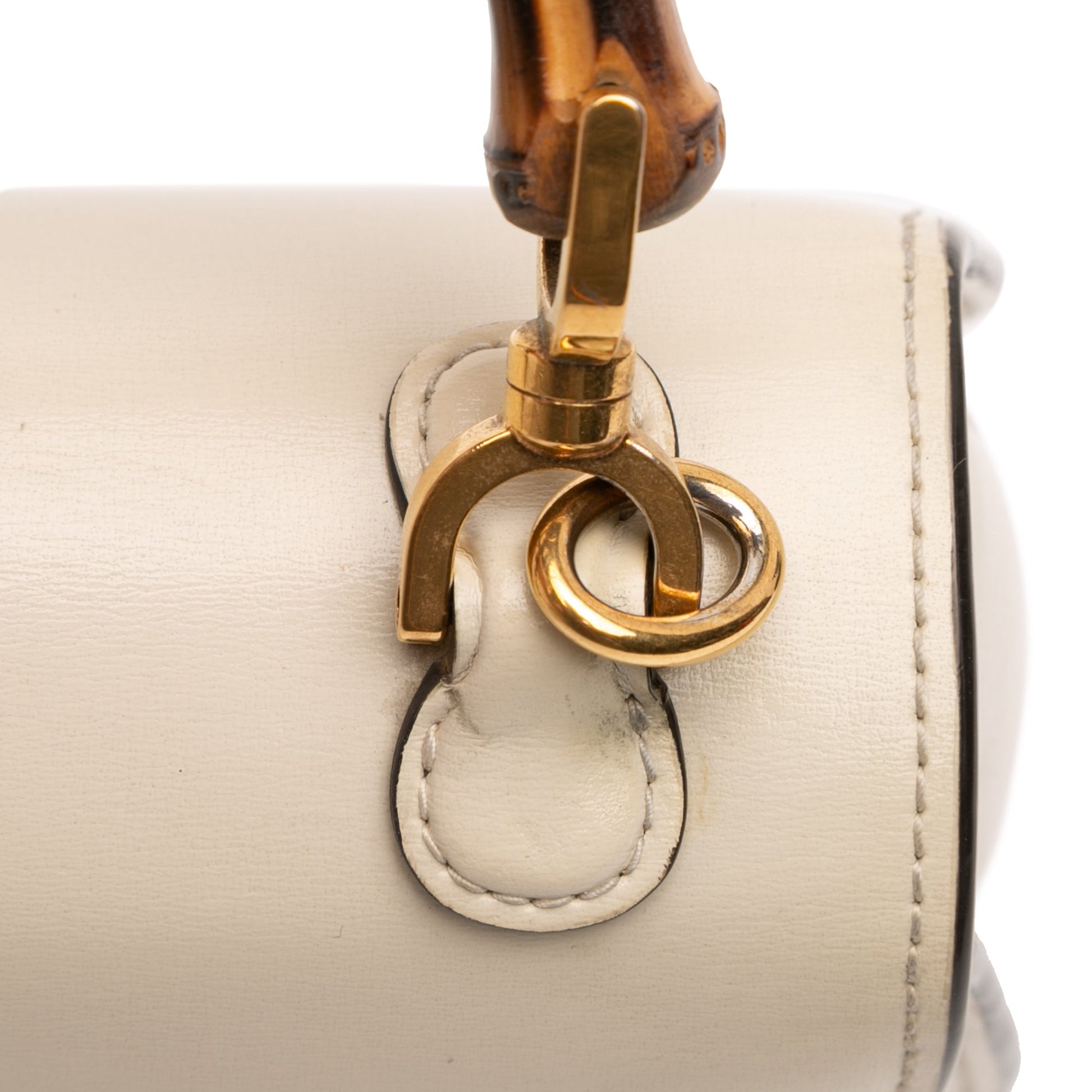 Mini Calfskin 1947 Bamboo Top Handle Bag