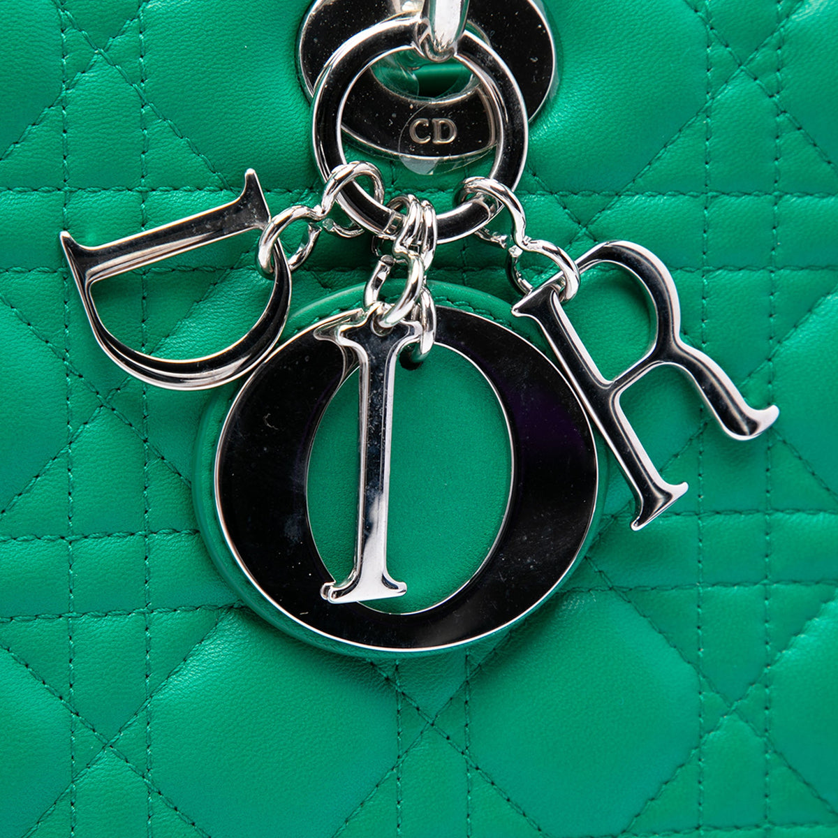 Dior Large Lambskin Cannage Lady Dior